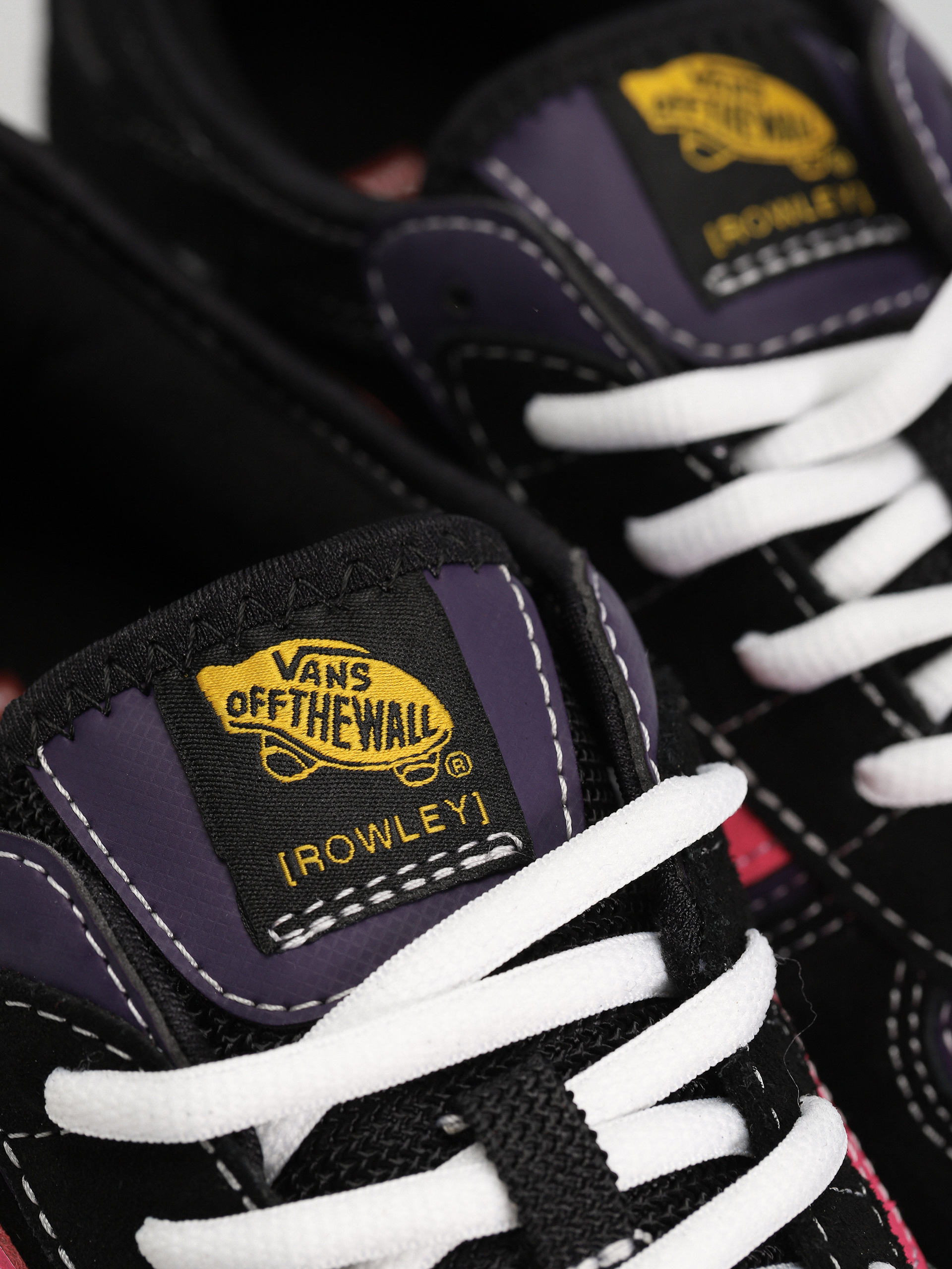 Vans Skate Rowley Shoes (black/pink)