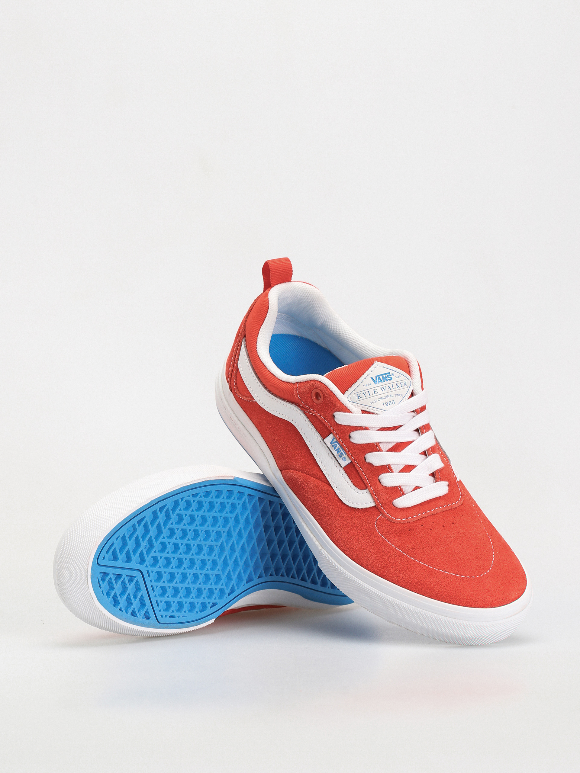 Vans Skate Kyle Walker Shoes orange orange blue