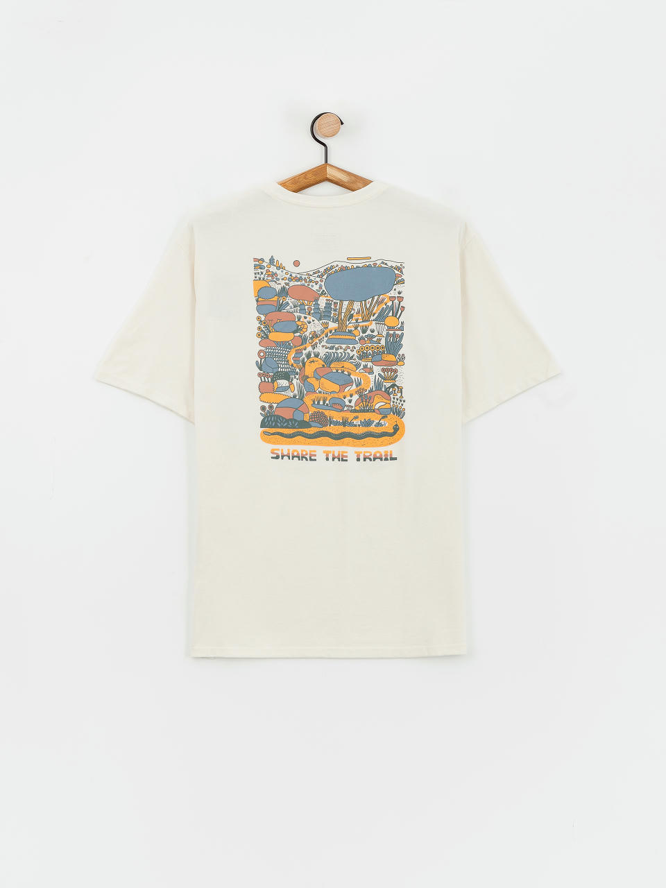 Patagonia T-Shirt Commontrail Pocket Responsibili (birch white)