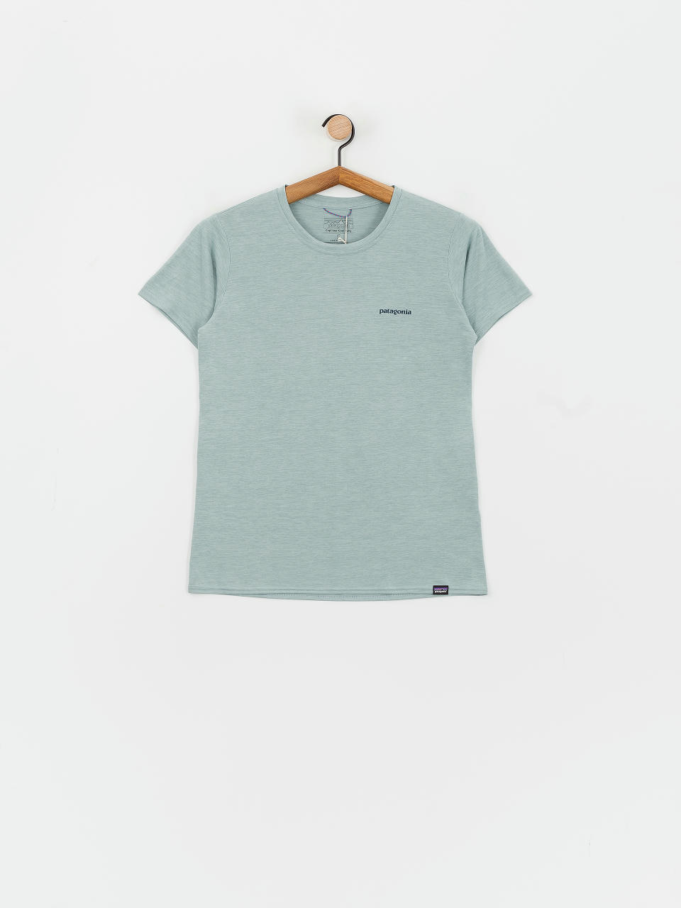 Patagonia T-Shirt Cap Cool Daily Graphic Waters Wmn (boardshort logo thermal blue x dye)