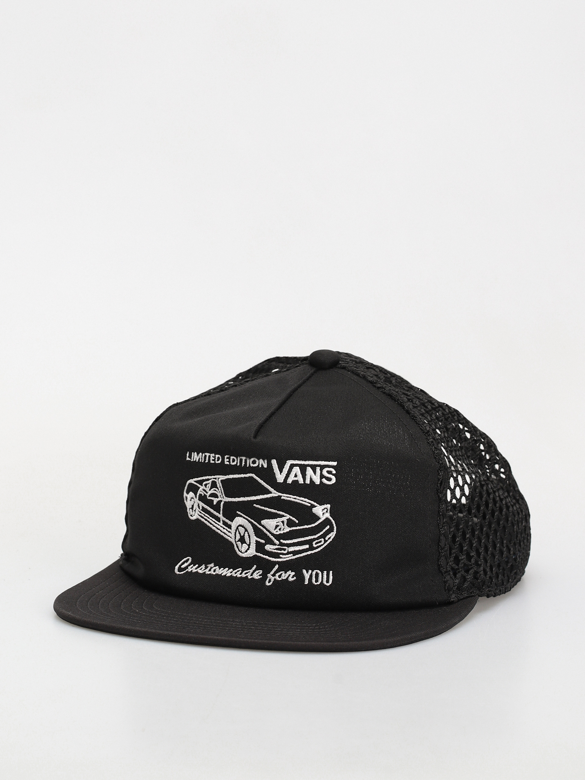 Vans Retro Unstructured Trucker Cap (black)