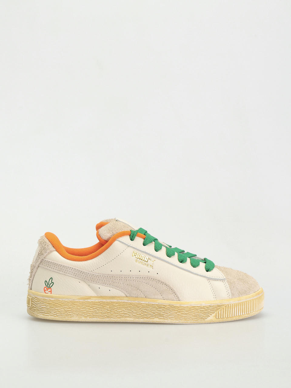 Puma X Carrots Suede XL Schuhe (warm white rickie orange)