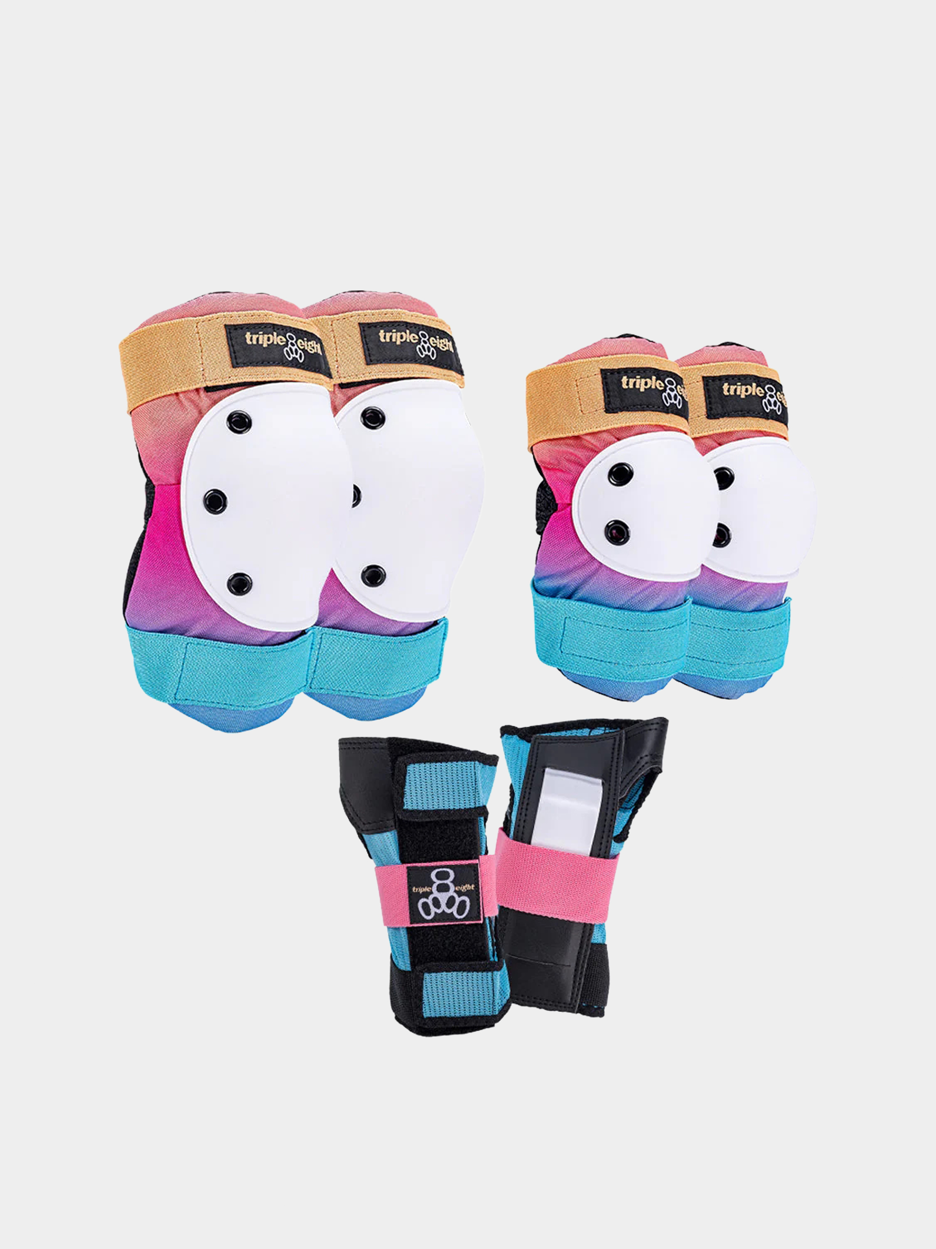 Triple Eight Schu00fctzer Saver Color Series 3 Pack (sunset)