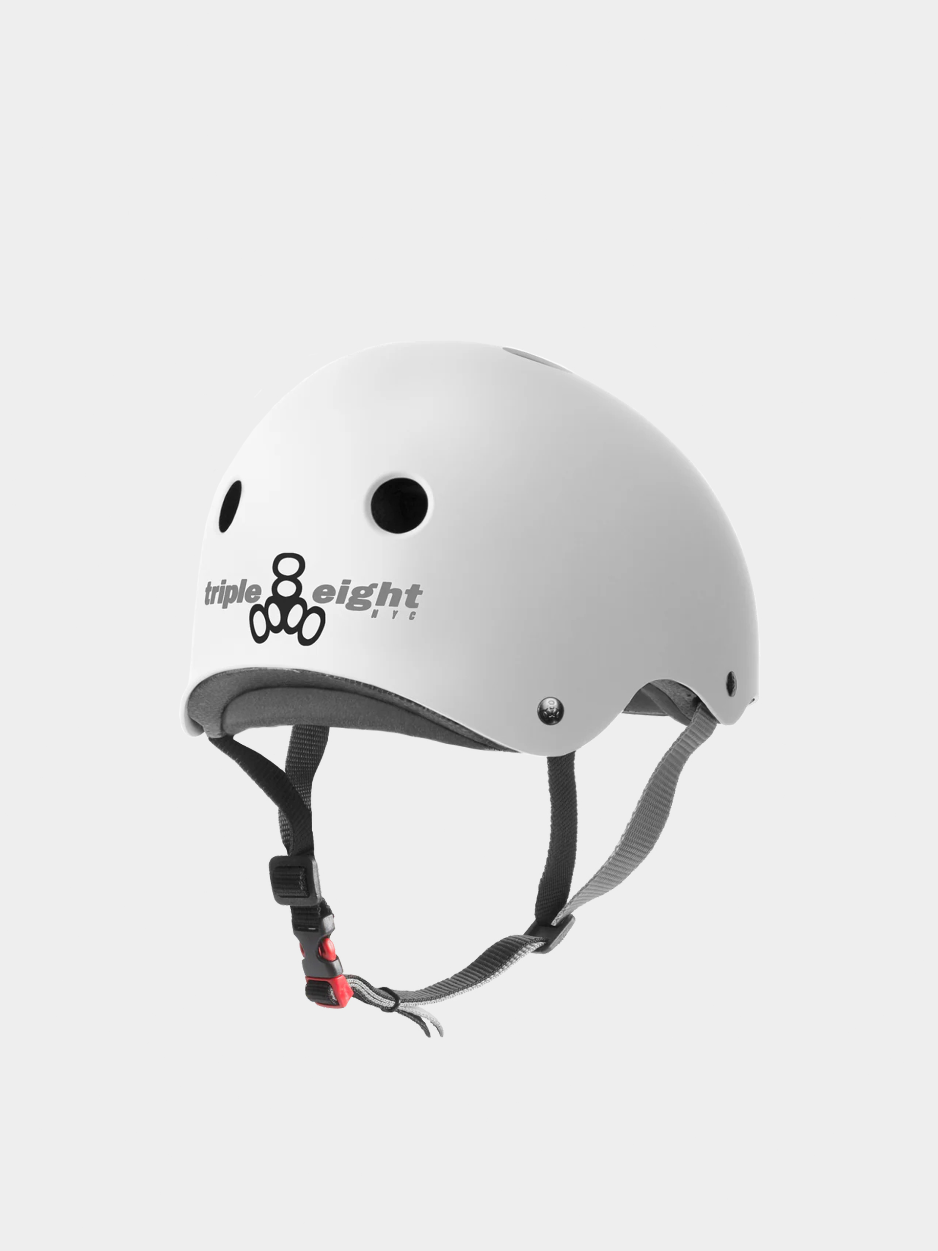 Triple Eight Helm The Certified Sweatsaver Helmet (white rubber)
