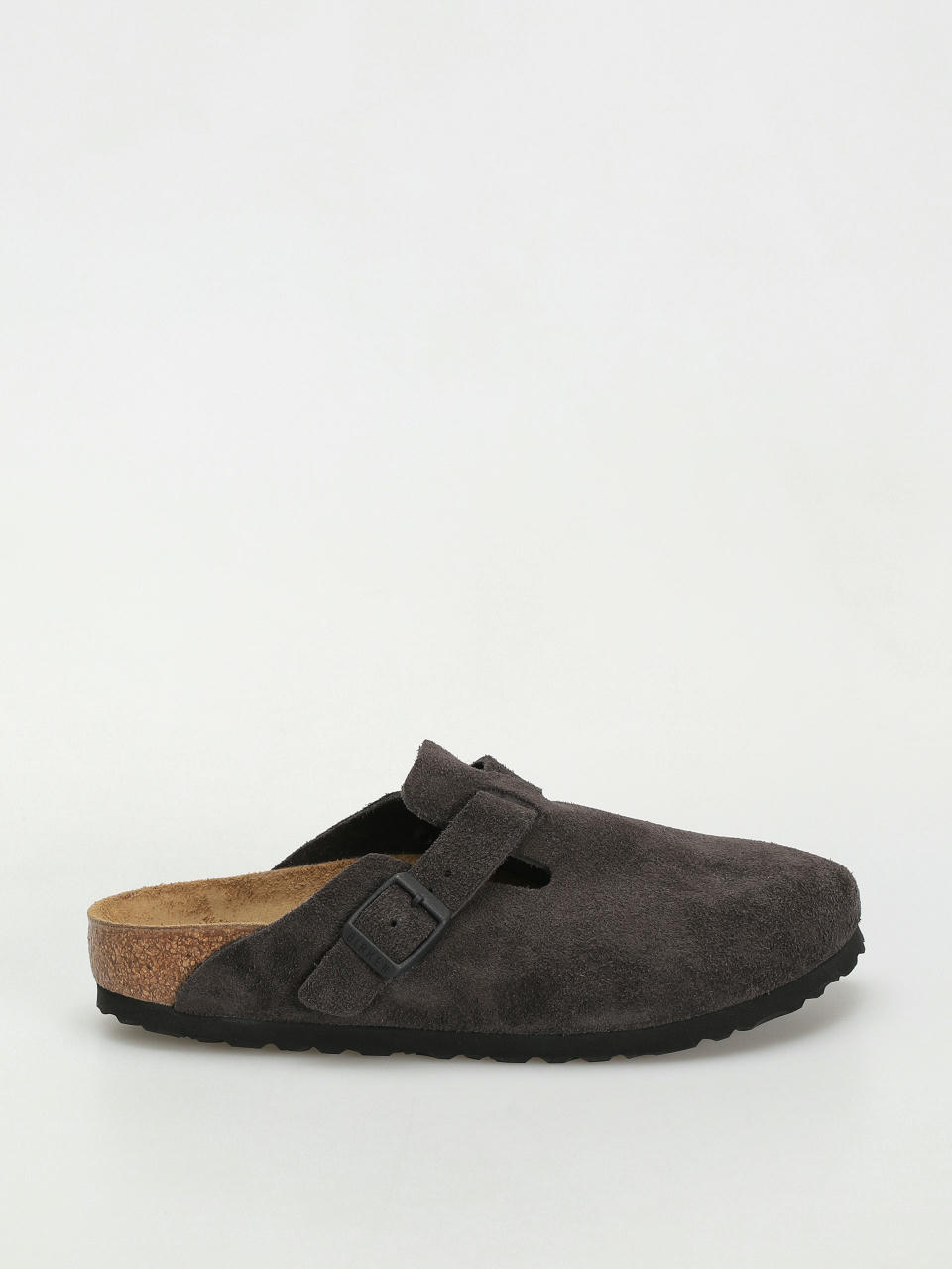 Birkenstock Boston Suede Leather Narrow Wmn Flip Flops (velvet grey)