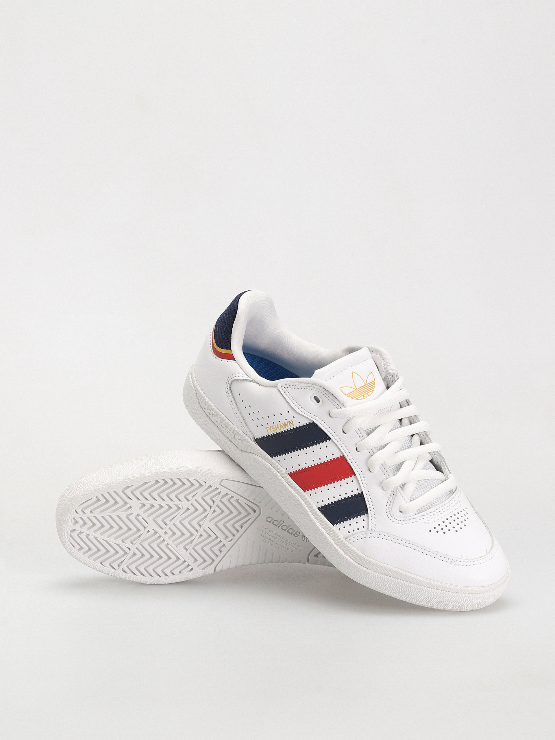 adidas Tyshawn LOW Shoes (ftwwht/betsca/goldmt)