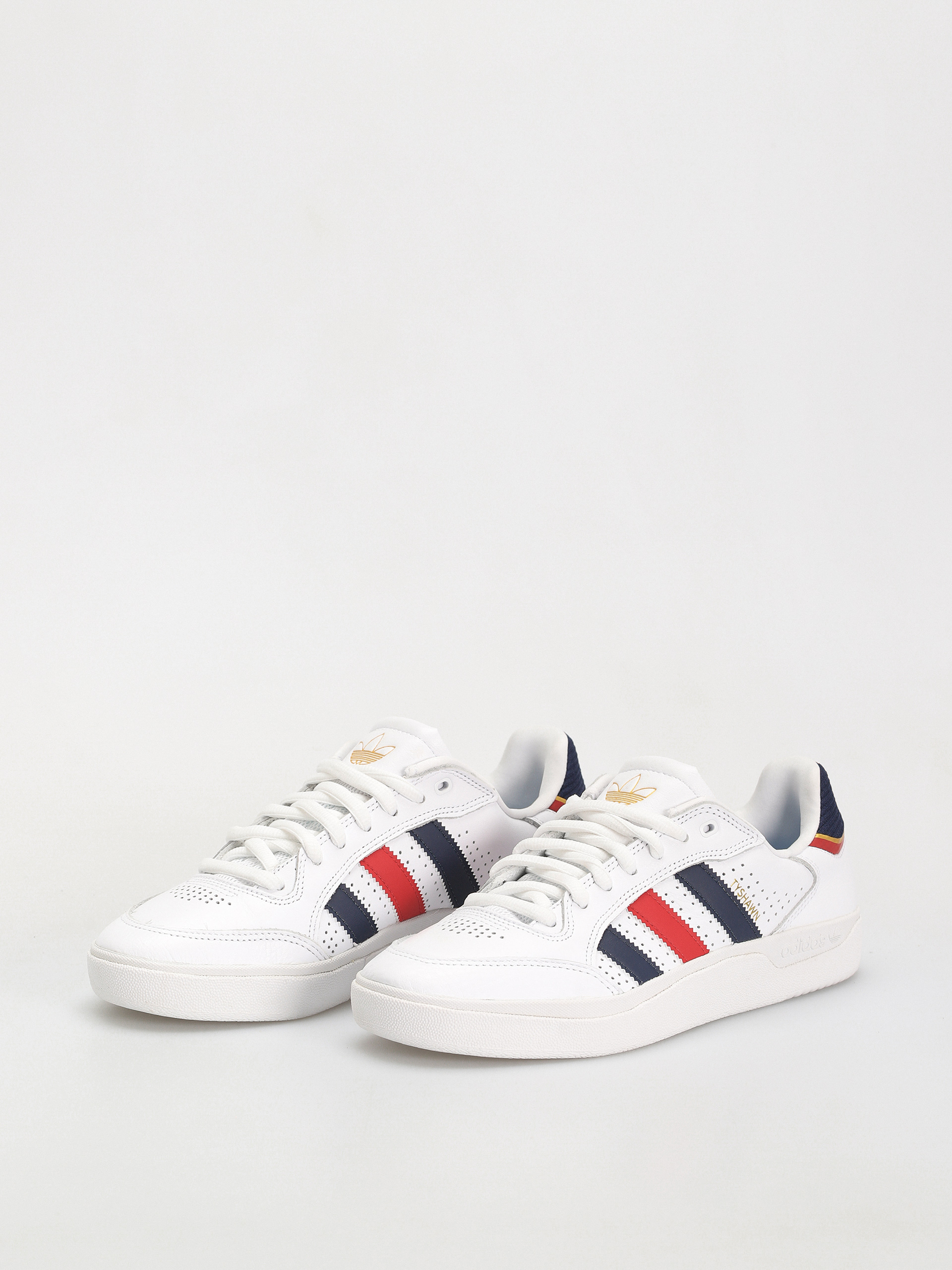 adidas Tyshawn LOW Schuhe (ftwwht/betsca/goldmt)