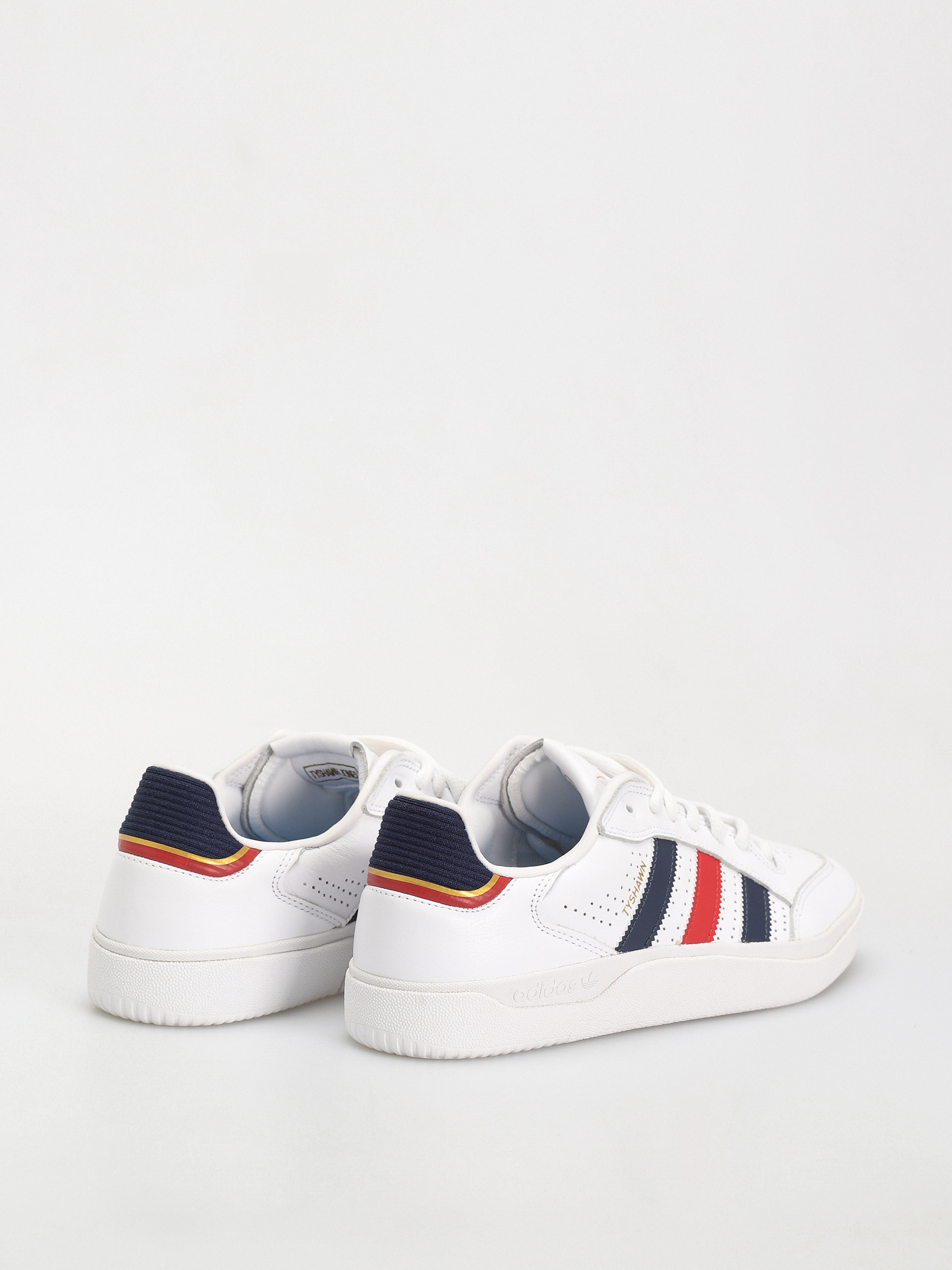 adidas Tyshawn LOW Schuhe (ftwwht/betsca/goldmt)