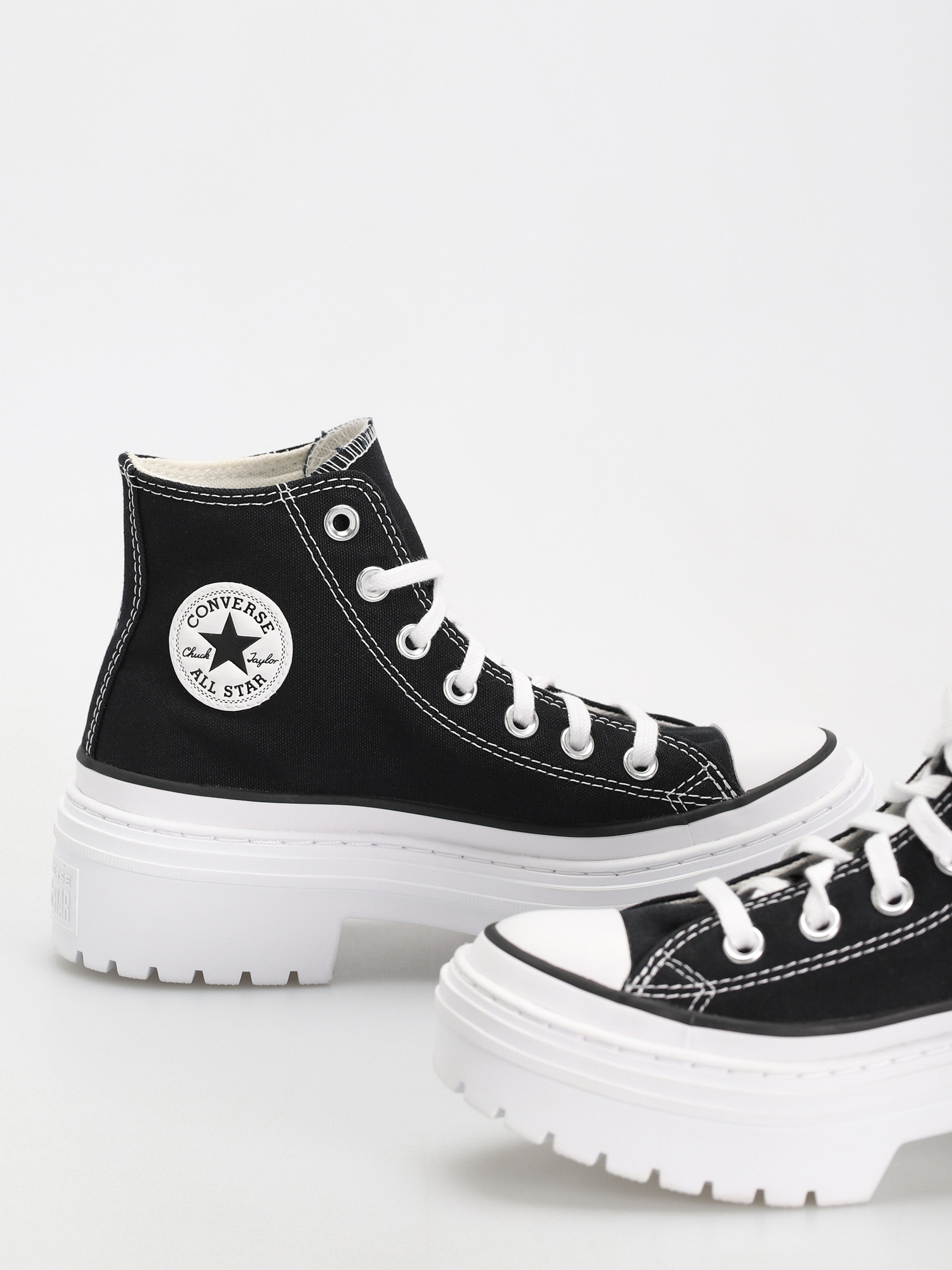Converse Chuck Taylor All Star Lugged Heel Wmn Shoes (black/white/egret)
