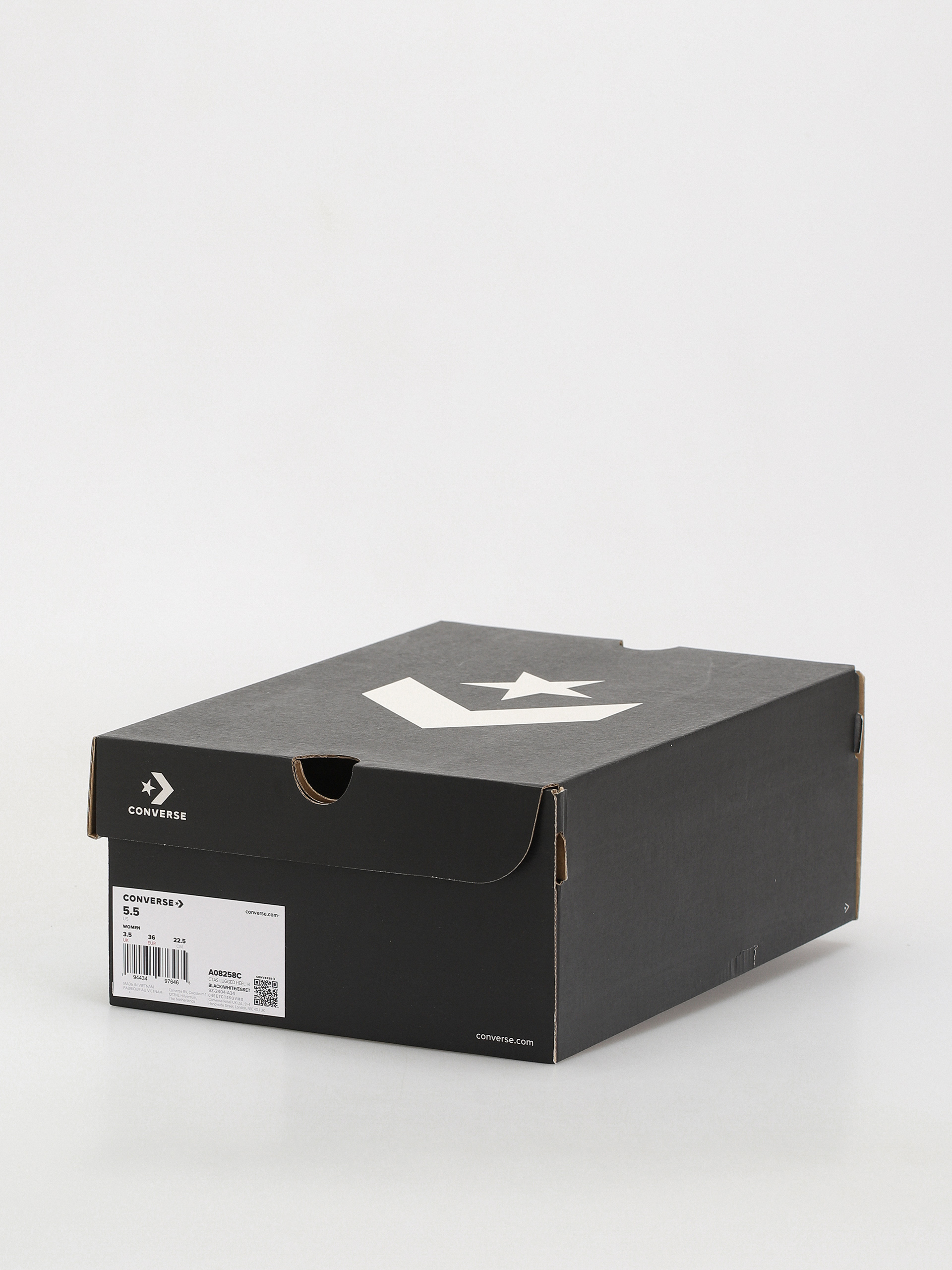 Converse Chuck Taylor All Star Lugged Heel Wmn Shoes (black/white/egret)