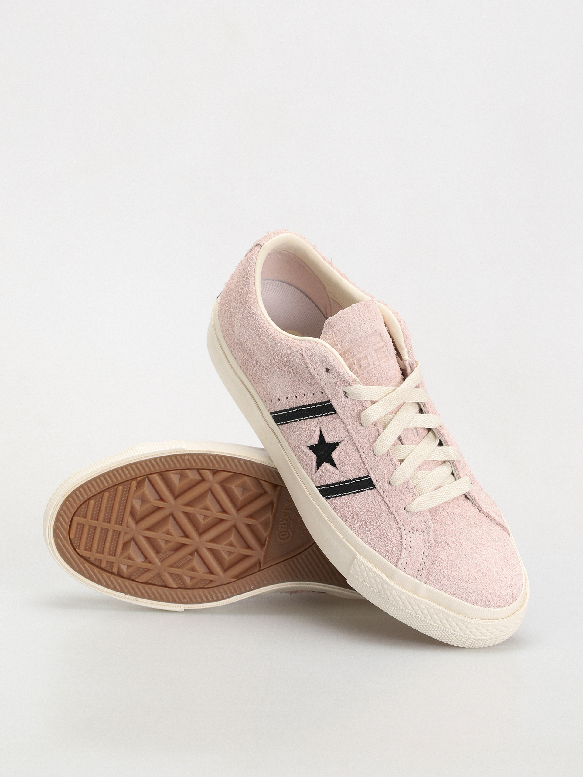 Converse One Star Academy Pro Ox Shoes pink blush hush egret black