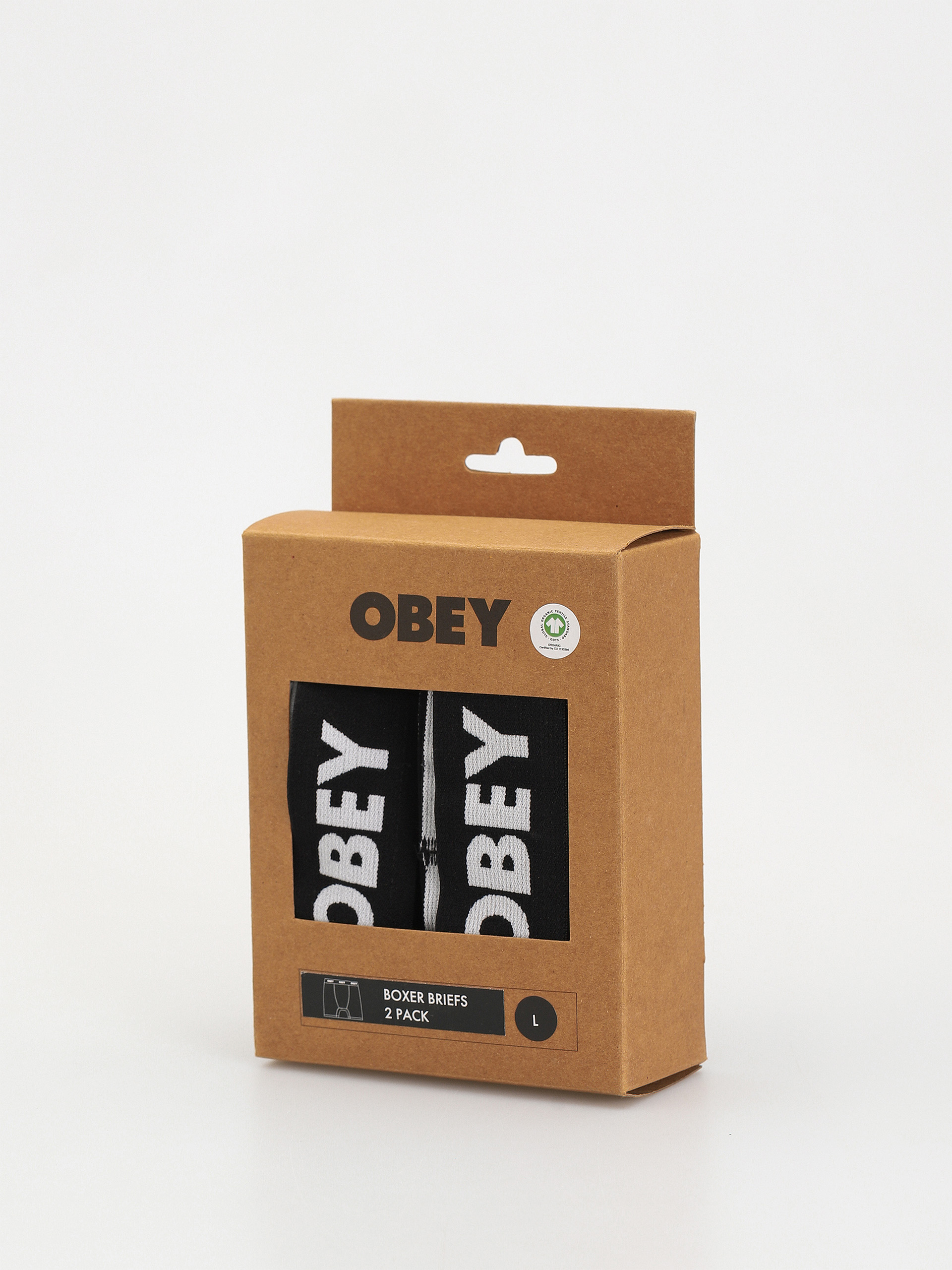 OBEY Established Work 2 Pack Unterwäsche (black)