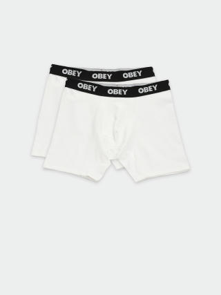 OBEY Established Work 2 Pack Underwear (white)