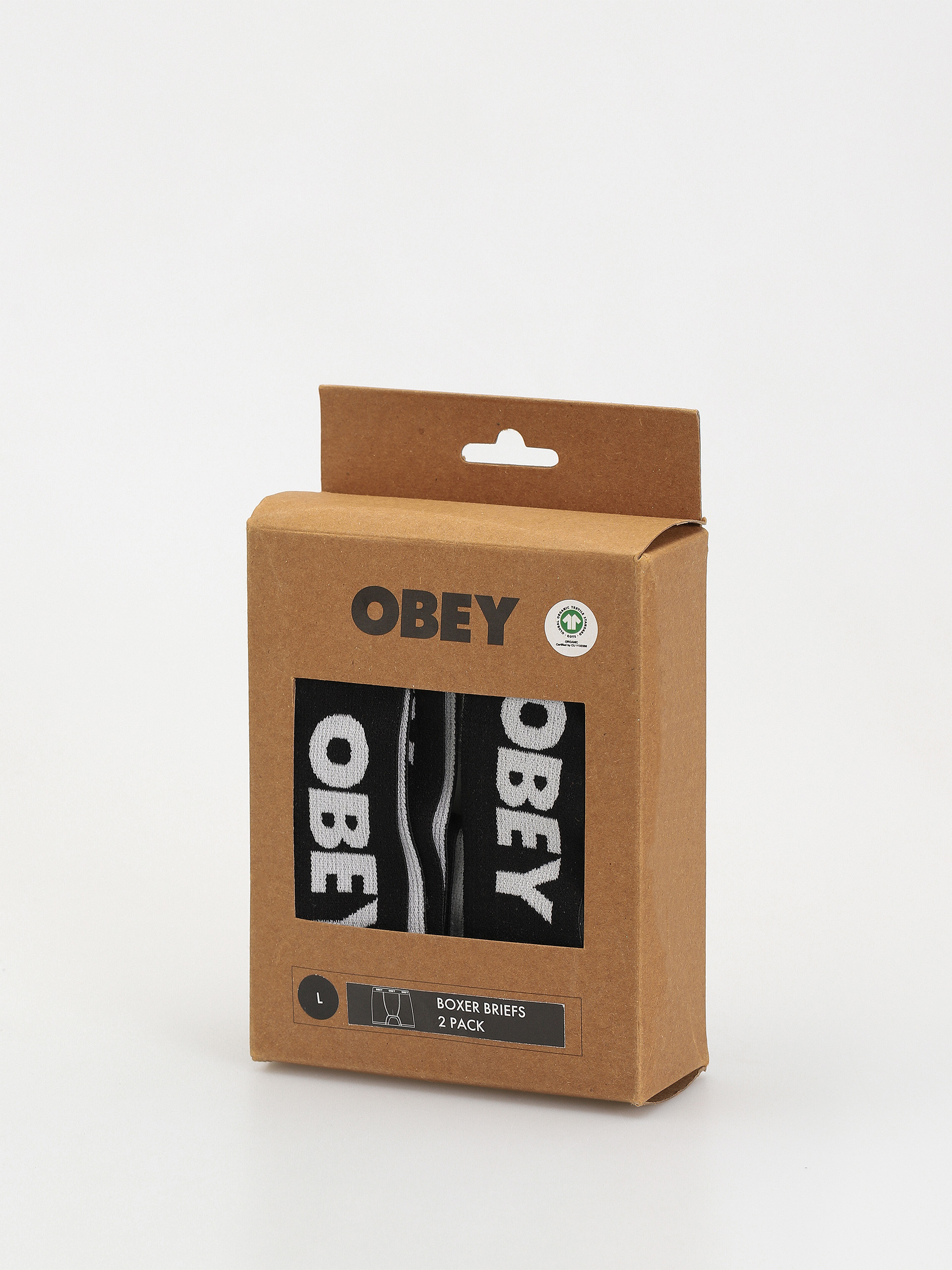 OBEY Established Work 2 Pack Underwear (white)