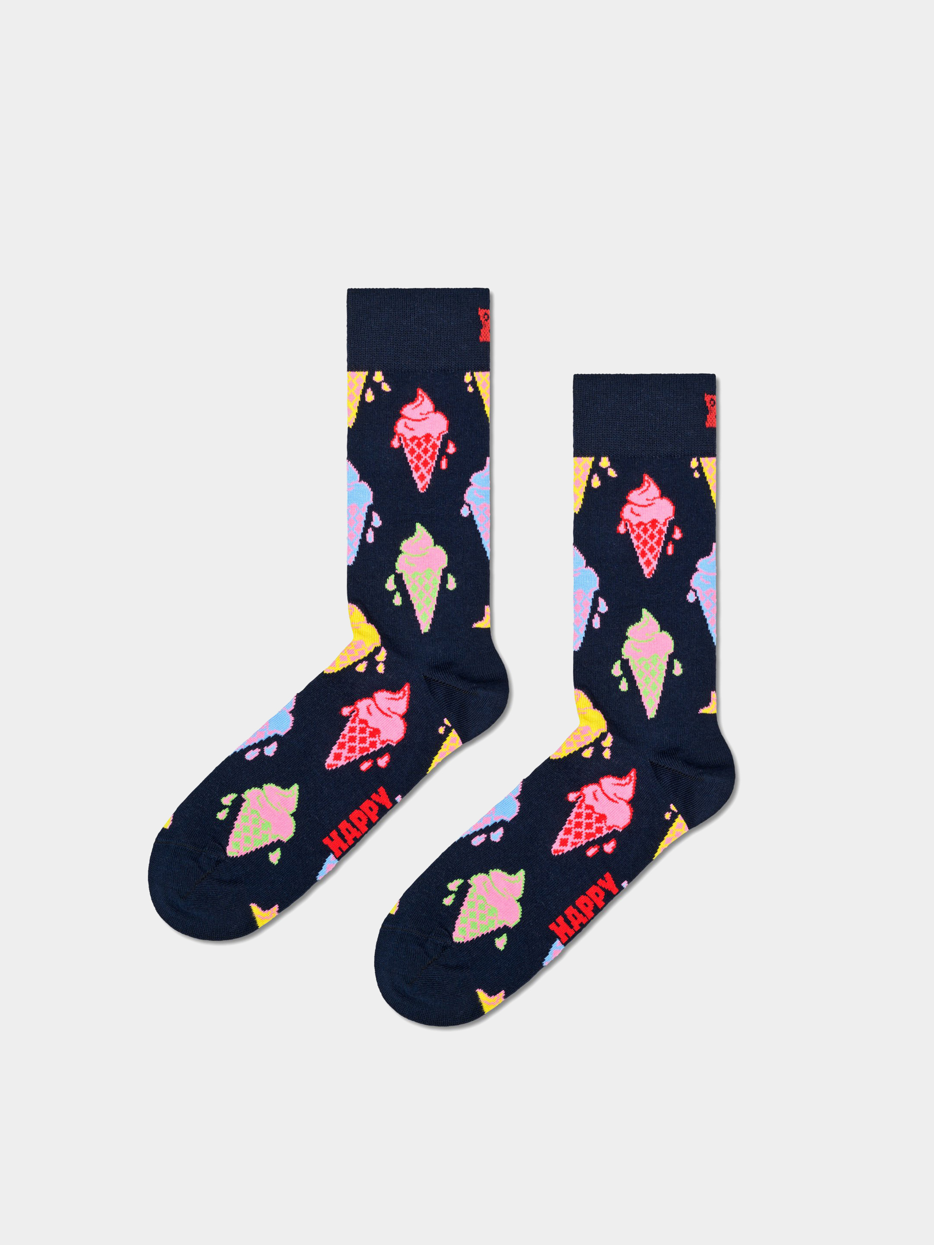 Happy Socks Socken Ice Cream (navy)