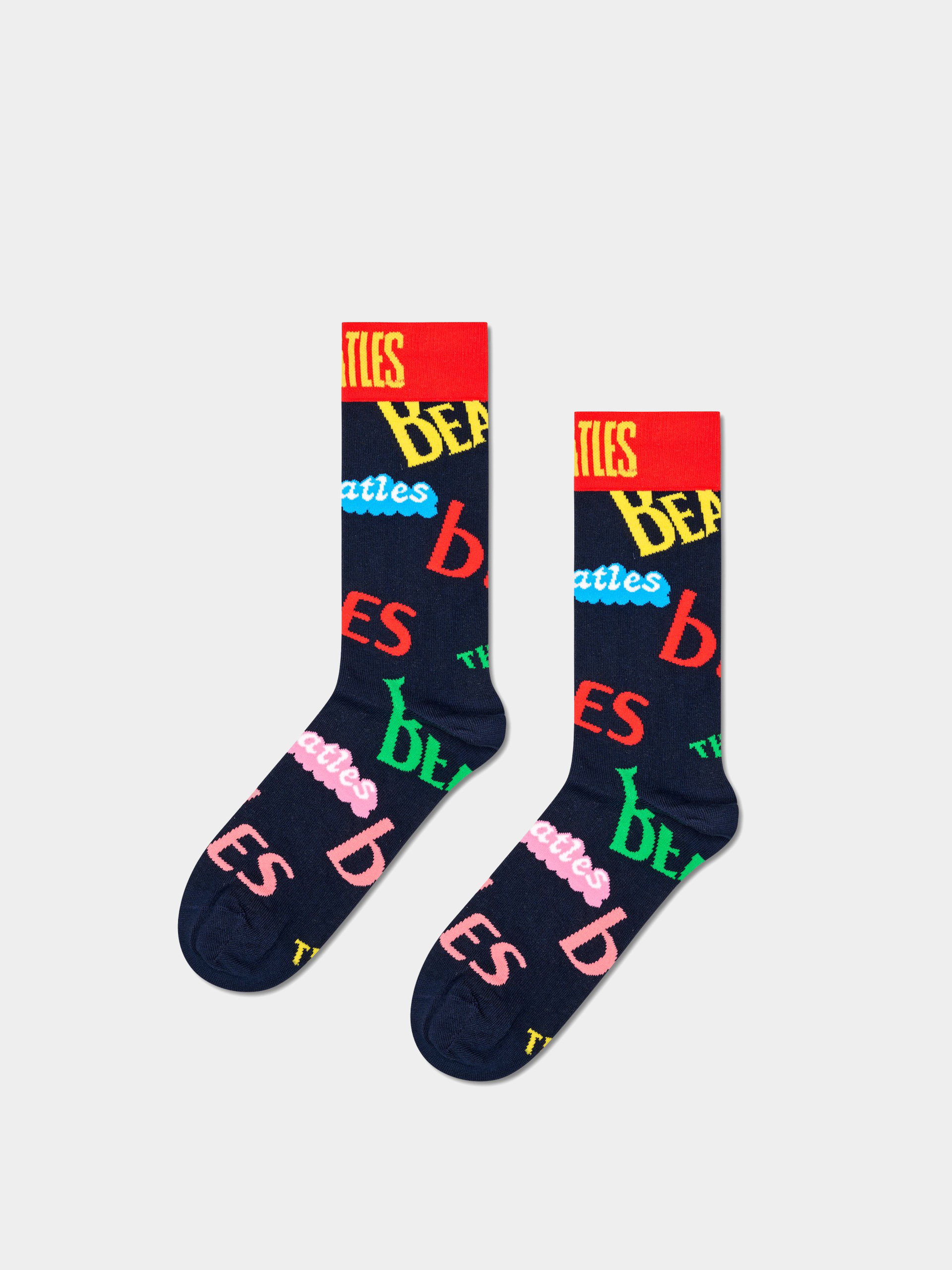 Happy Socks Socken Beatles In The Name Of (navy)