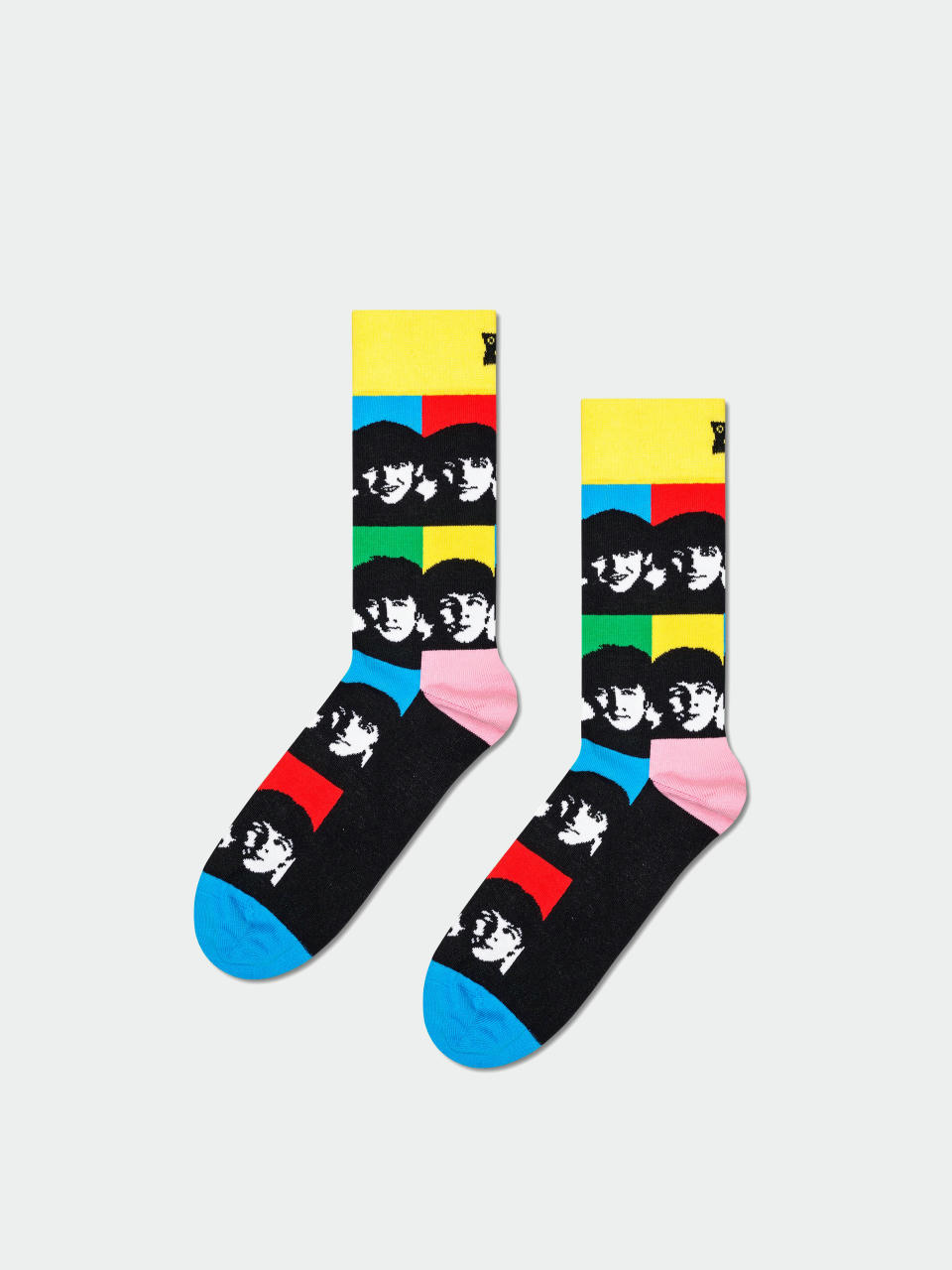 Happy Socks Socken Beatles All Together Now (black)