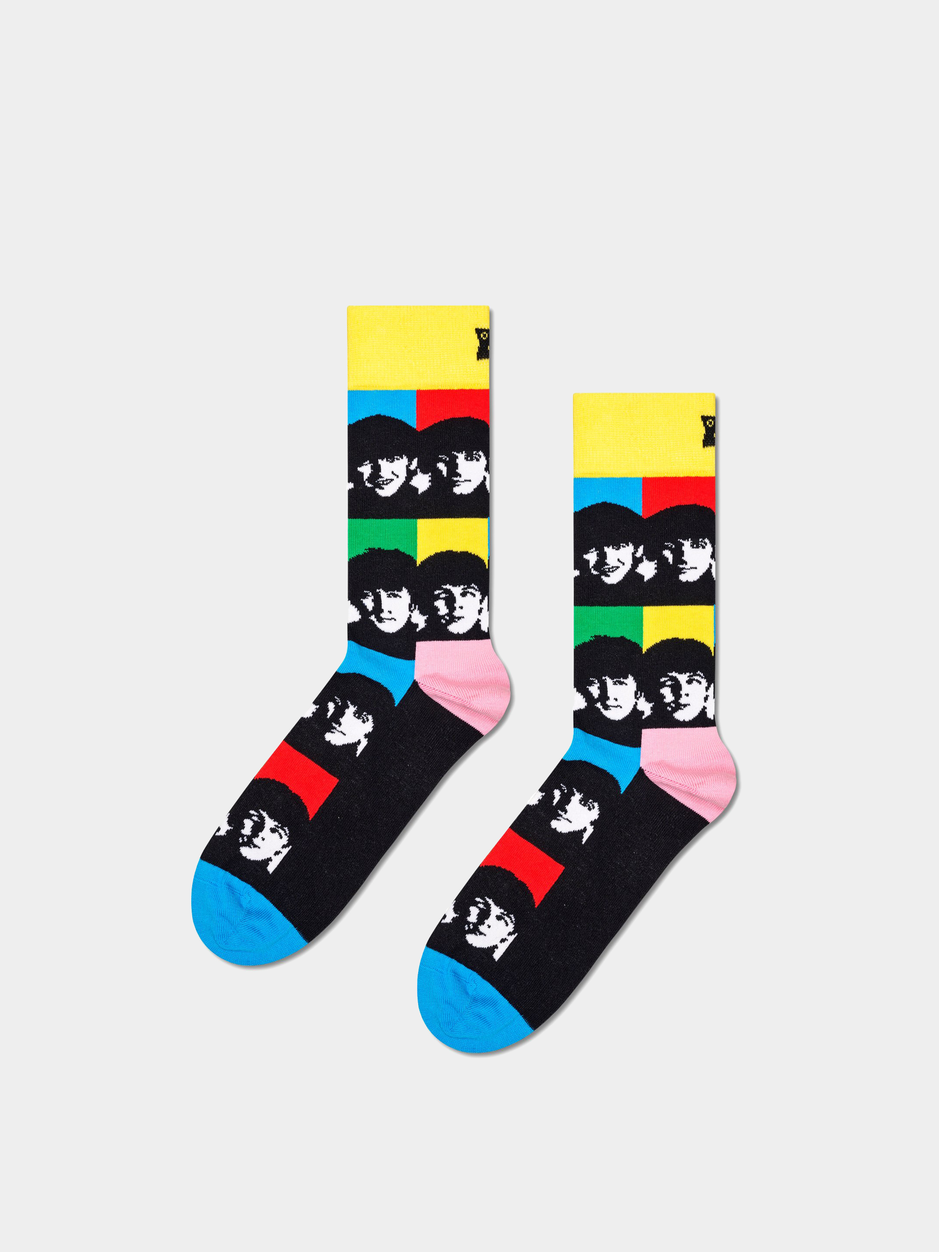 Happy Socks Socks Beatles All Together Now (black)