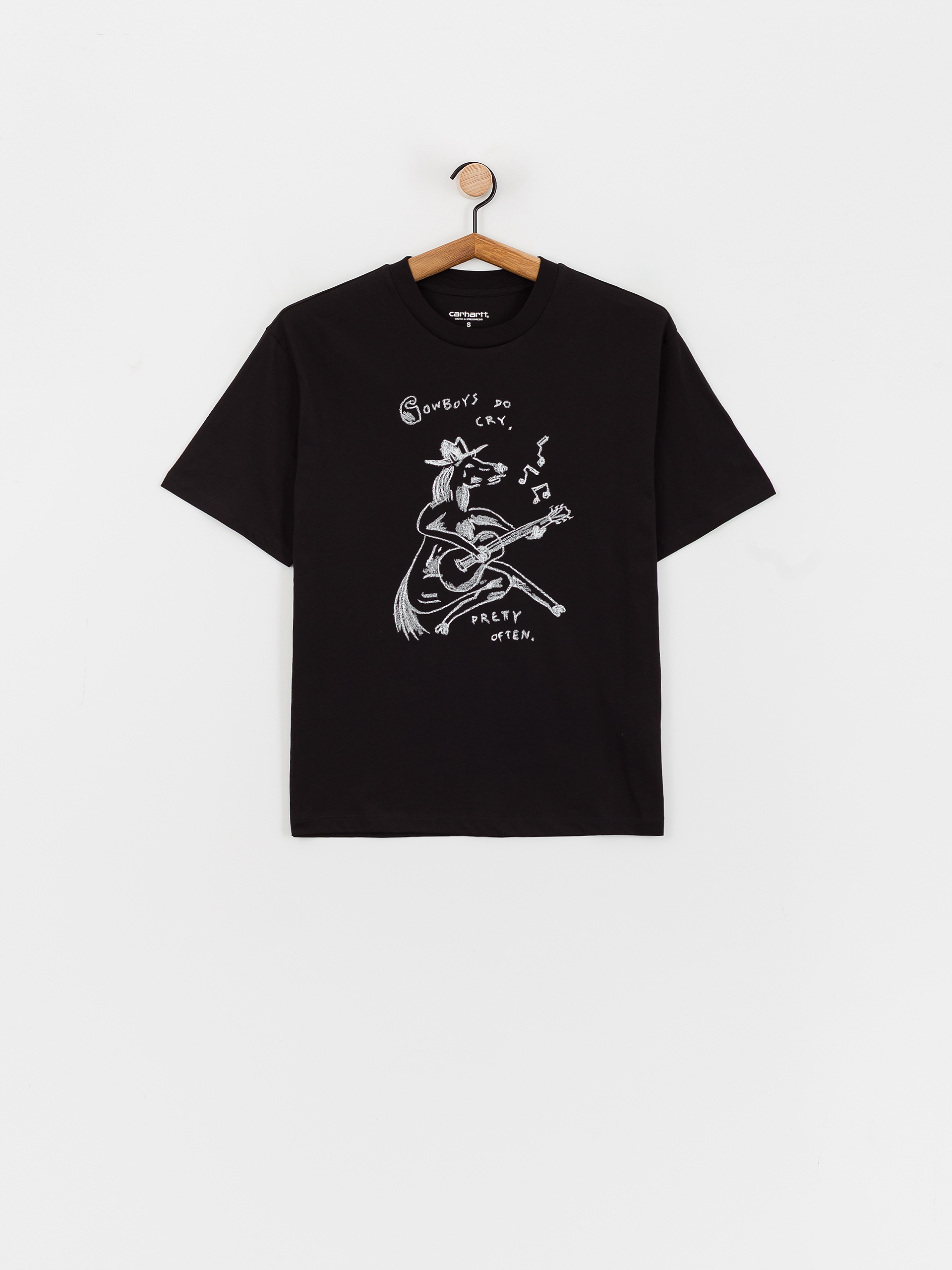 Carhartt WIP Pepe Sad Cowboy Wmn T-Shirt - black (black/white)