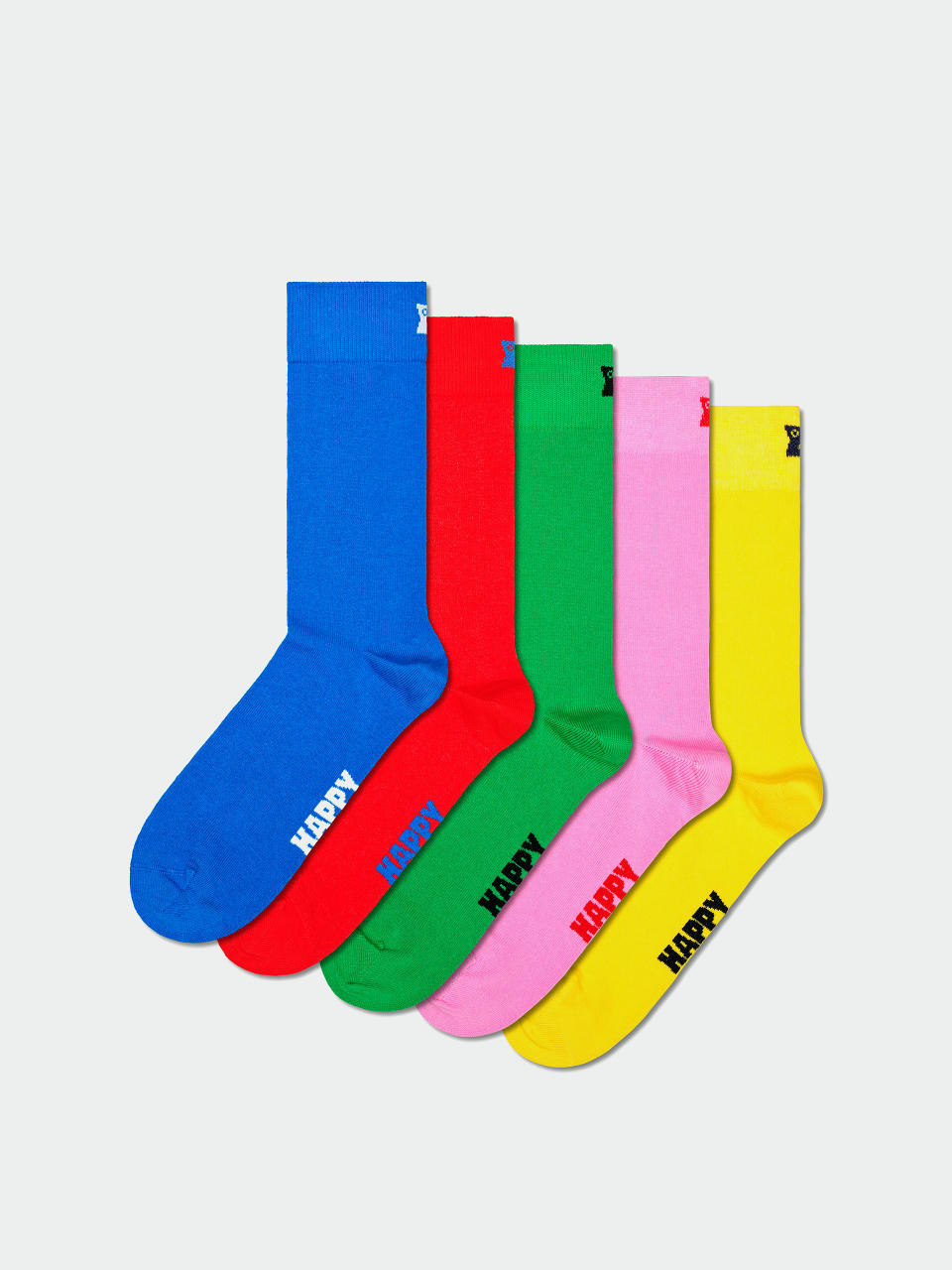 Happy Socks Socks 5-Pack Solids (blue)