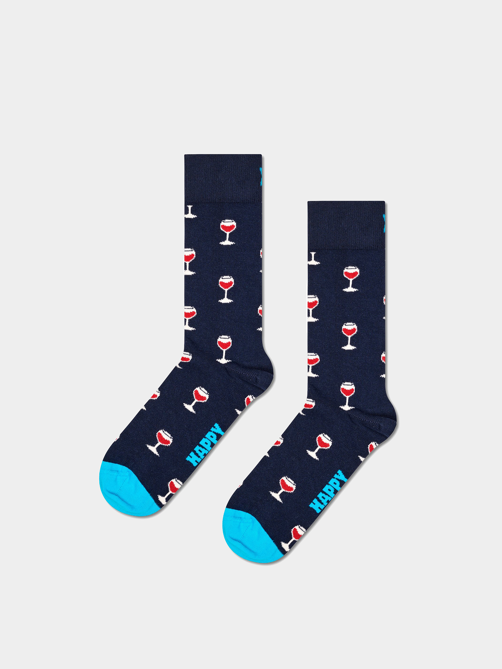 Happy Socks Socken Glass Of Wine (navy)