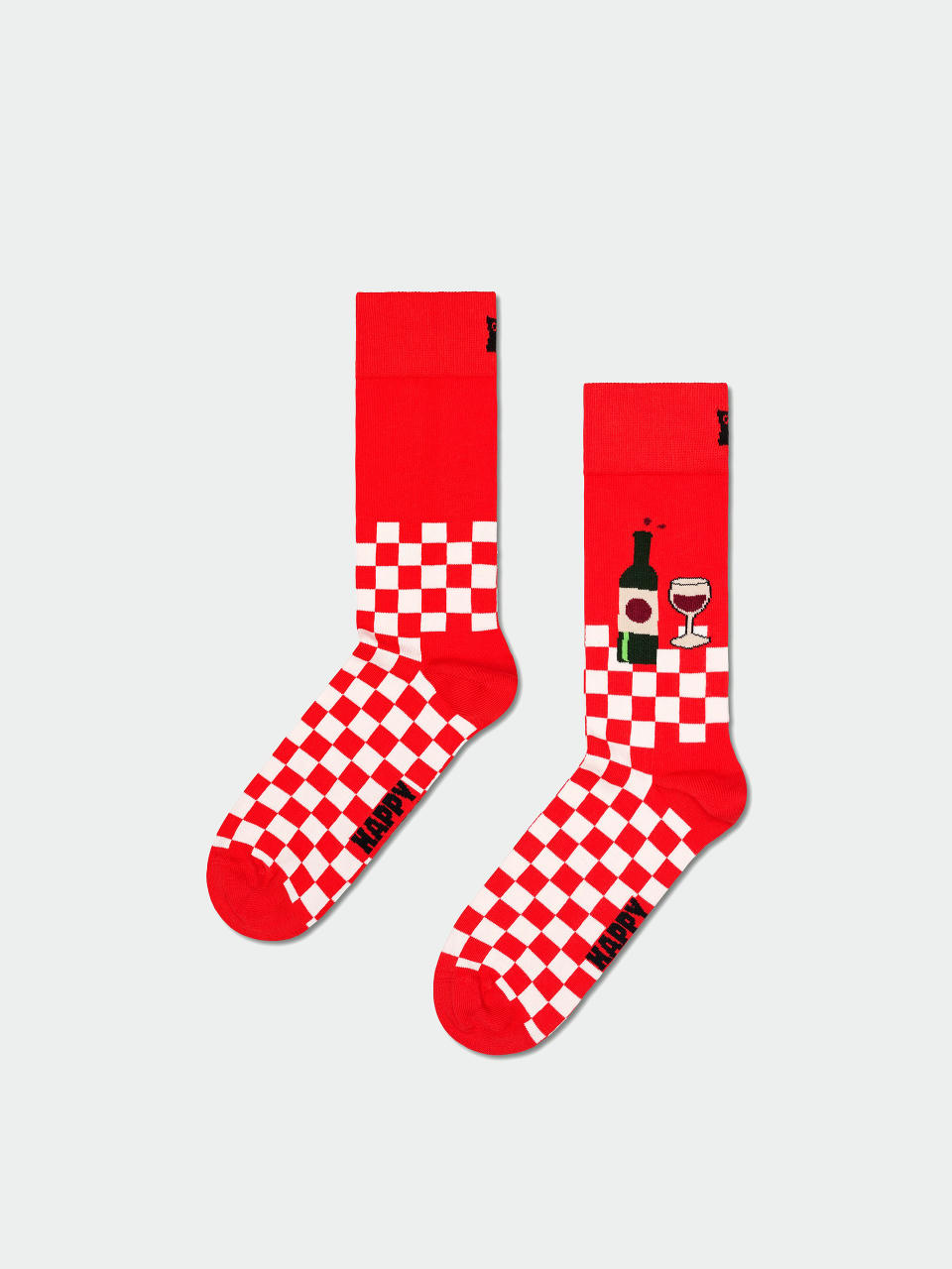 Happy Socks Socken Wine And Dine (red)