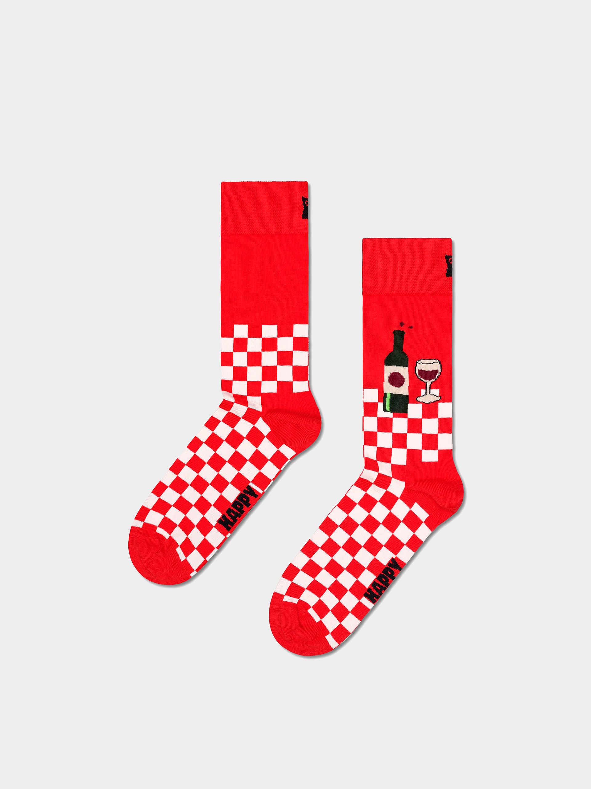 Happy Socks Socken Wine And Dine (red)