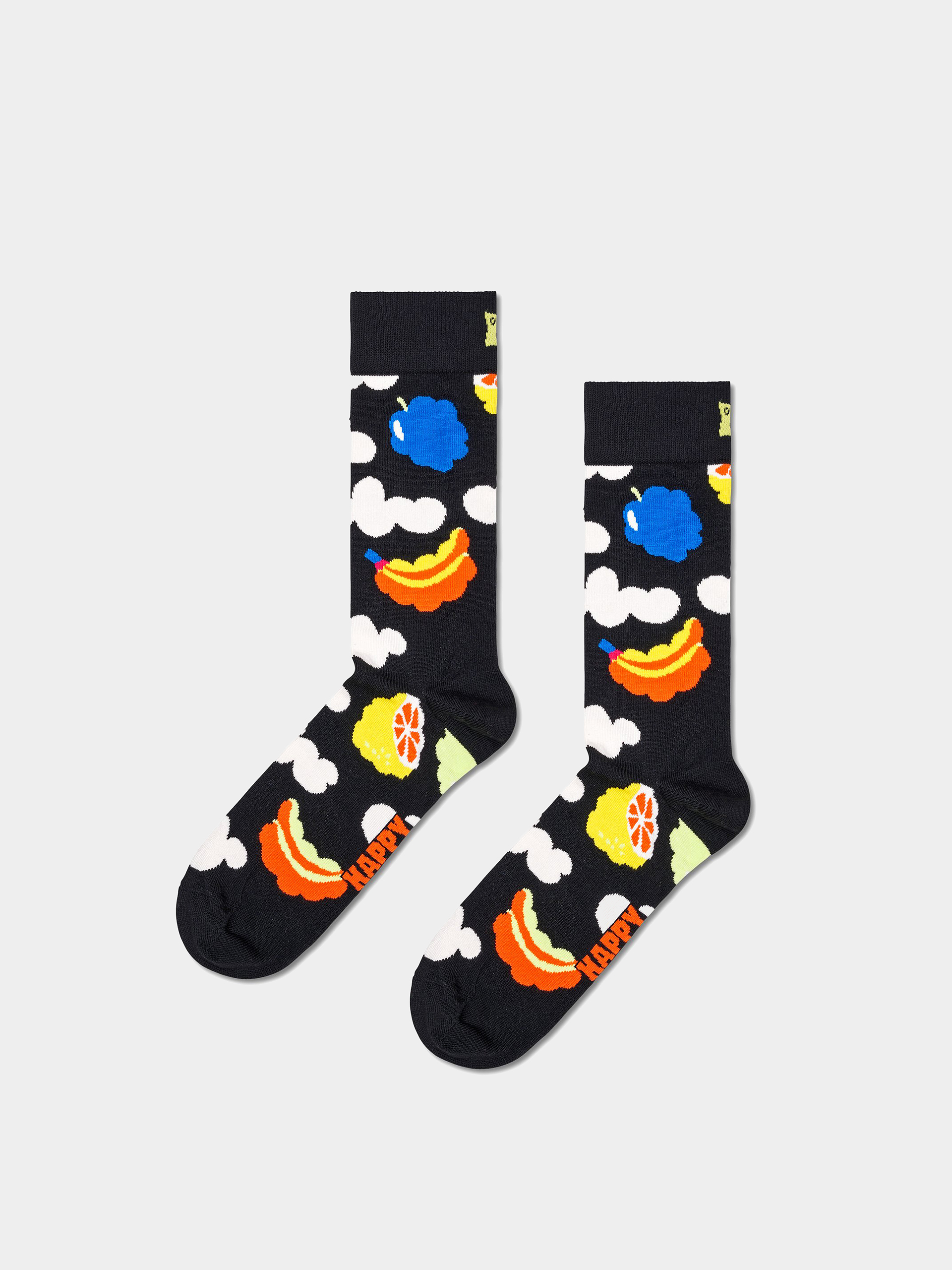 Happy Socks Socken Cloudy Fruit (black)