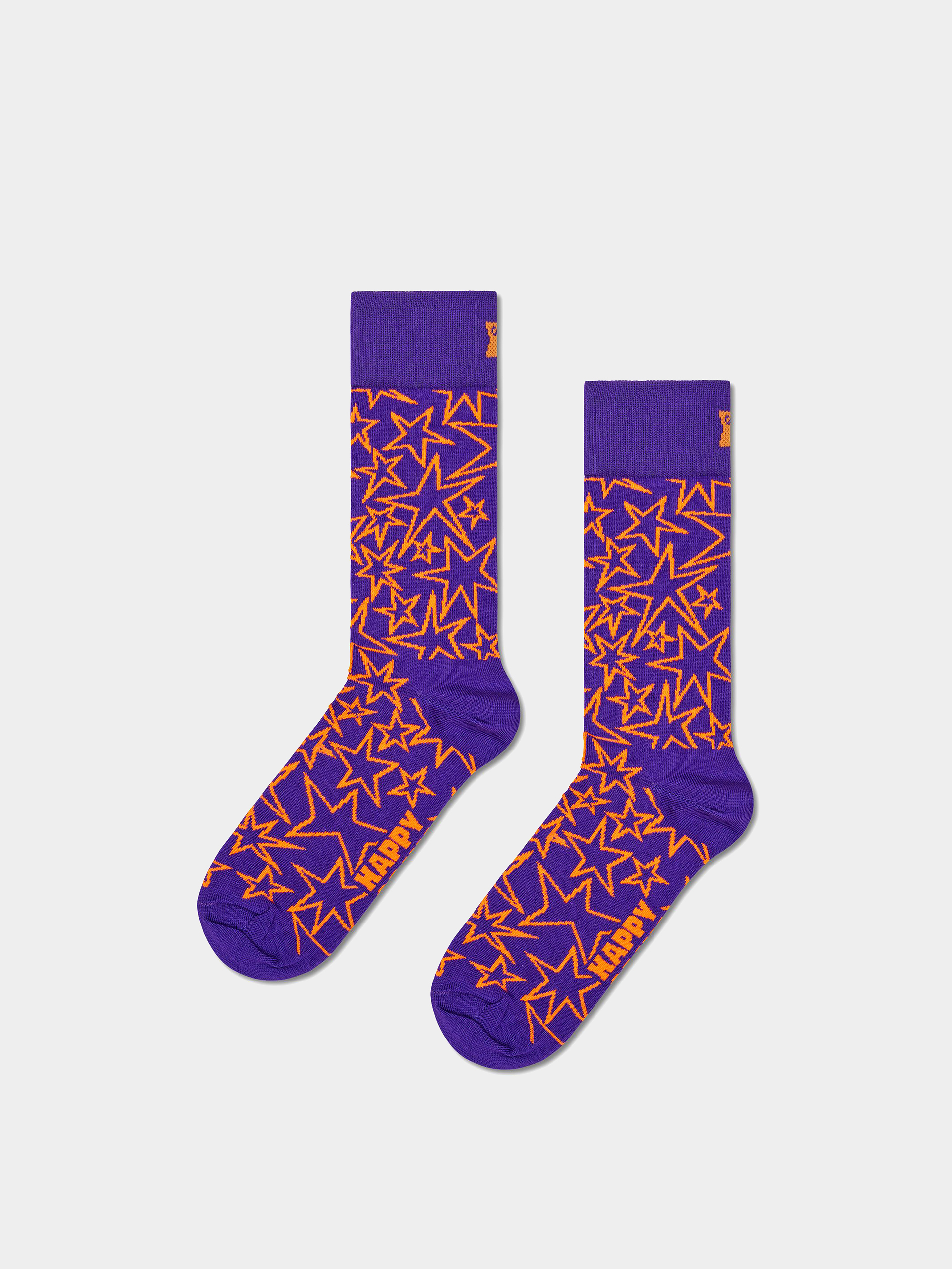 Happy Socks Socken Mega Star (purple)