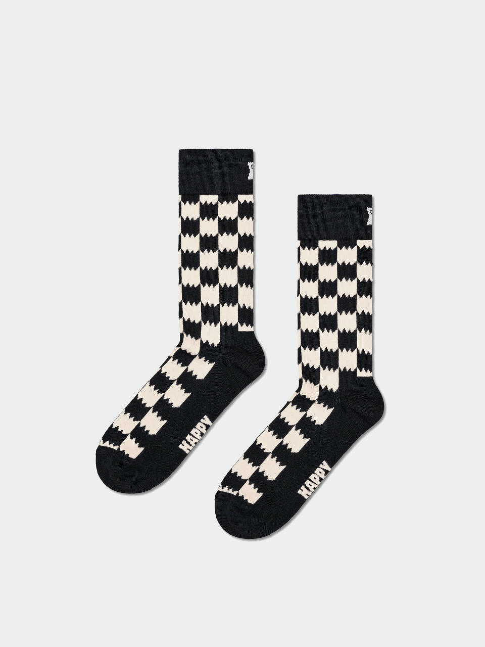 Happy Socks Socken Dizzy Check (black)