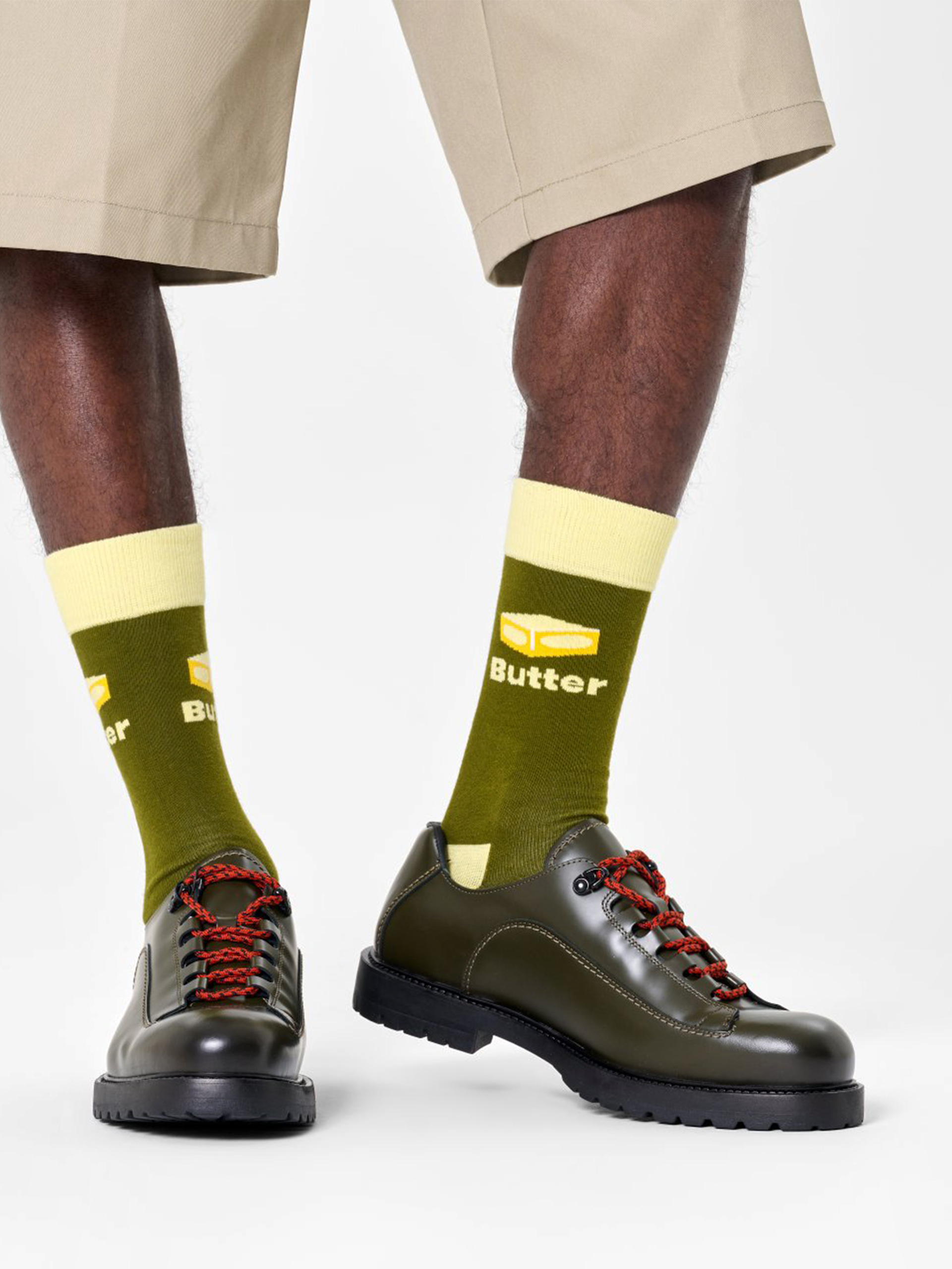 Happy Socks Socks Butter (green)