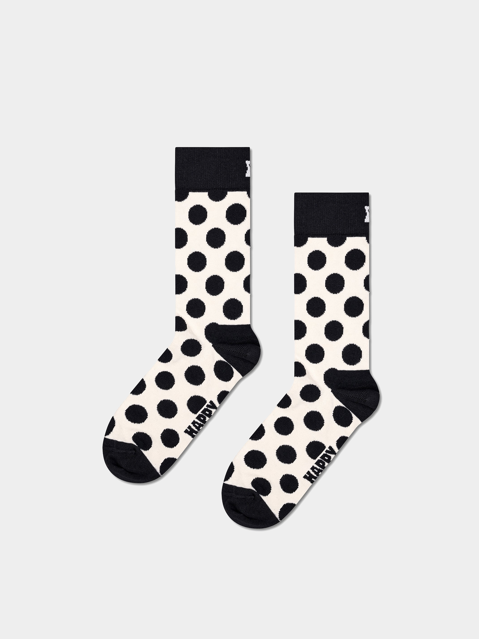 Happy Socks Socks Big Dot (white)