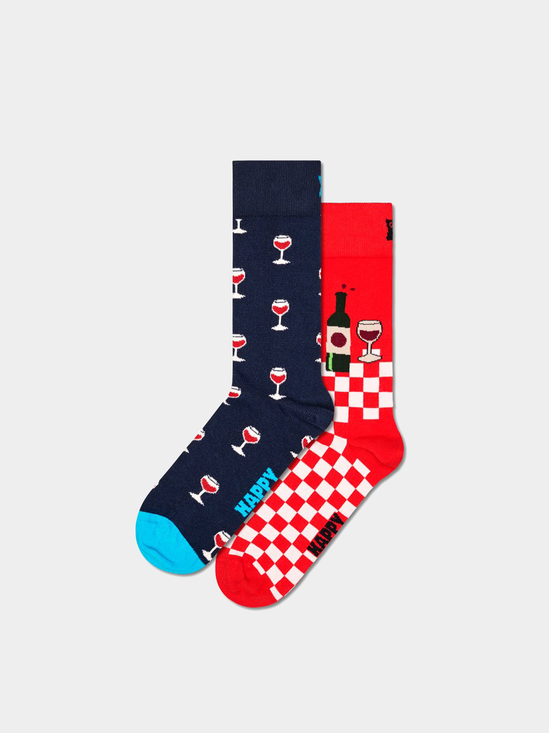 Happy Socks Socken 2-Pack Wine (blue)