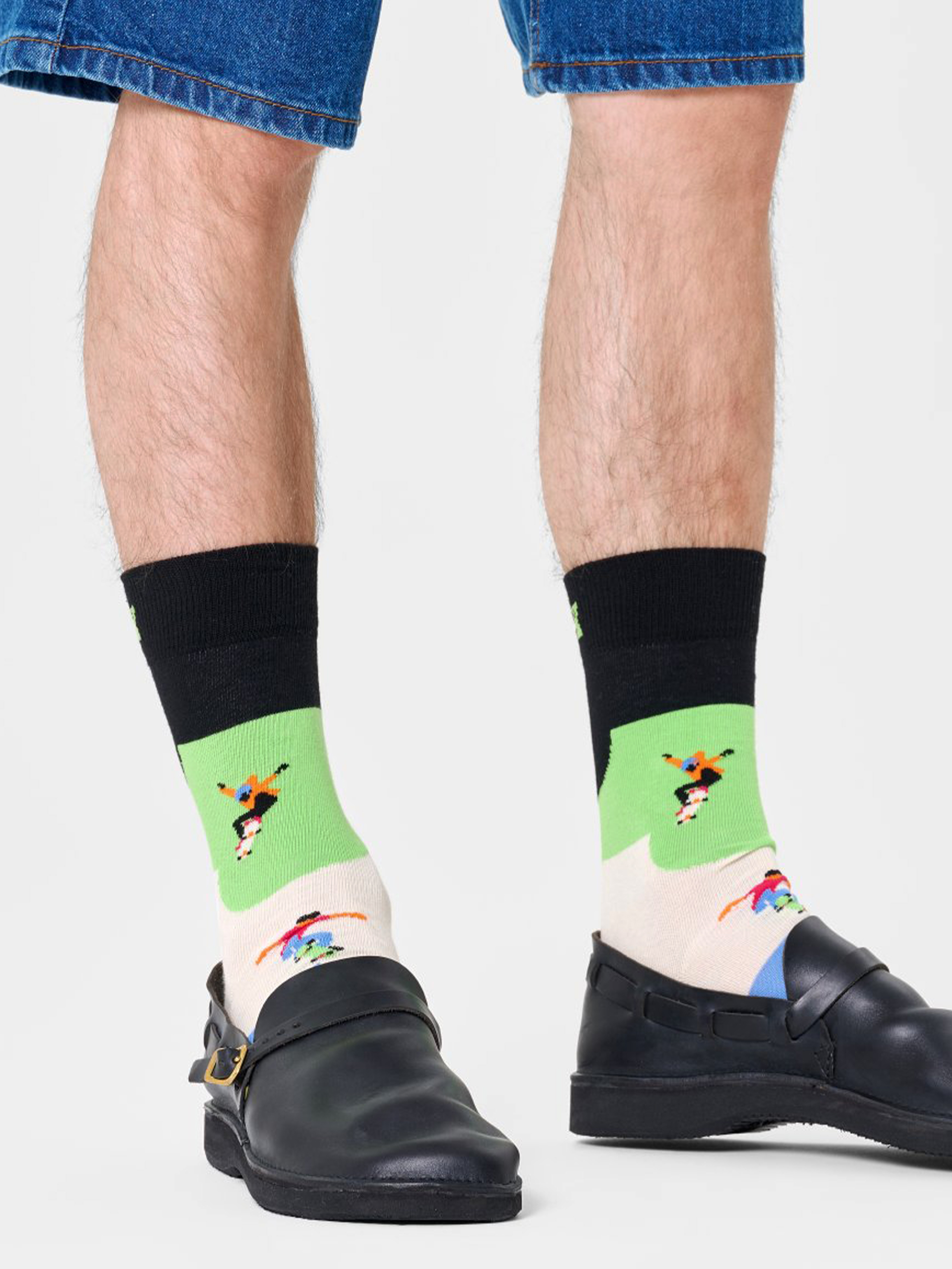 Happy Socks Socken Skateboard (black)