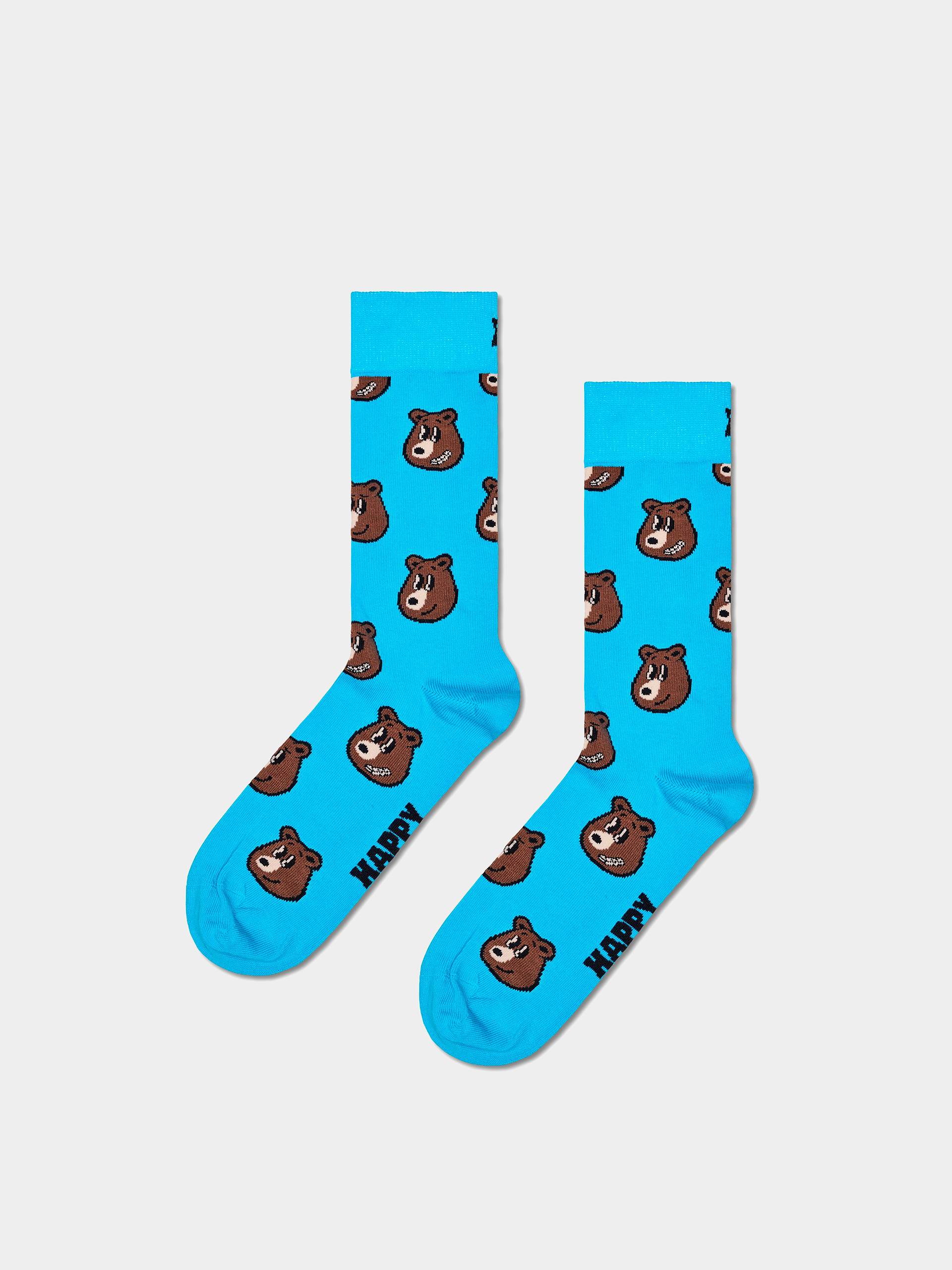 Happy Socks Socken Bear (turquoise)