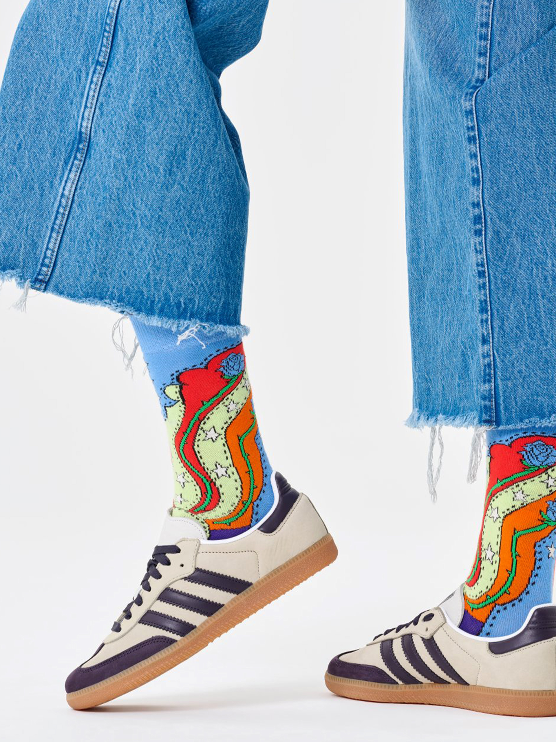 Happy Socks Socks Wrangler Desert Rose (blue)