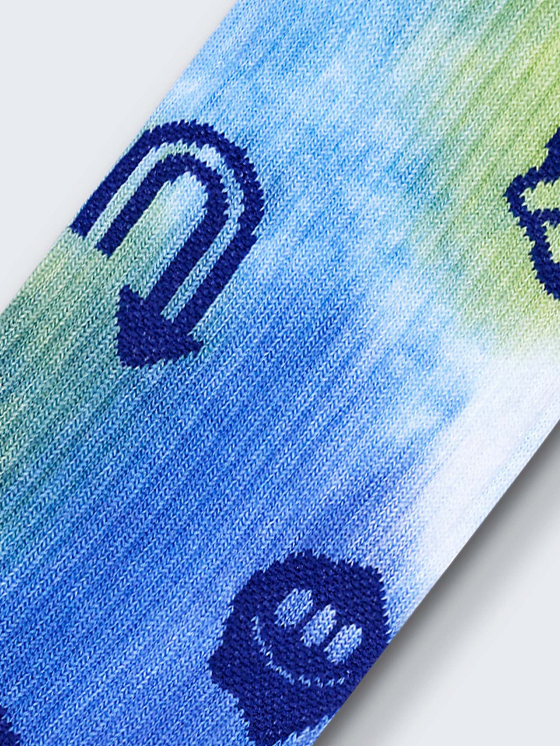 Happy Socks Socken Hyper Tie-Dye Sneaker (blue)