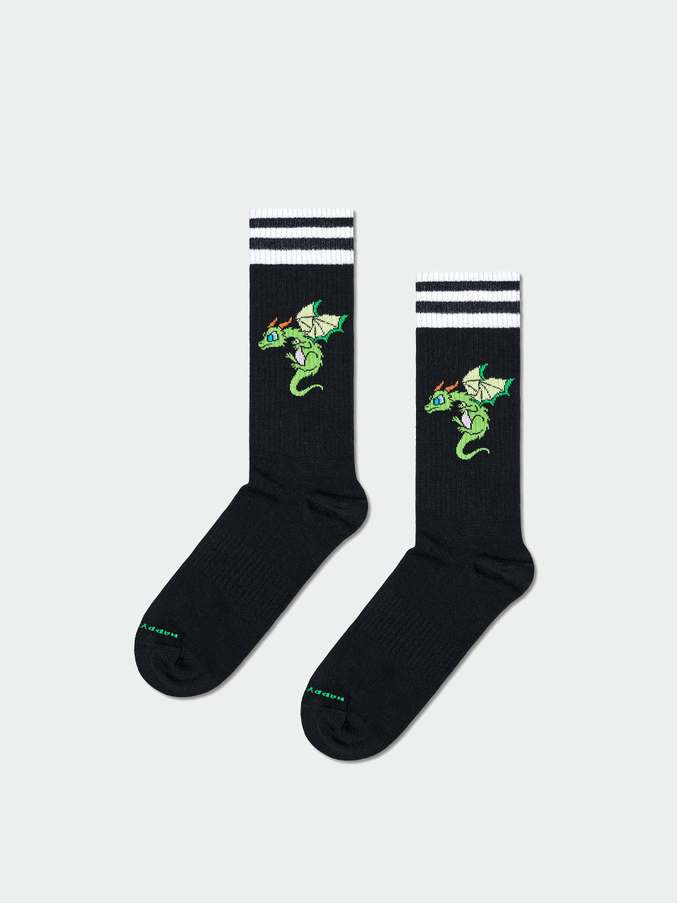 Happy Socks Socken Dragon Sneaker (black)