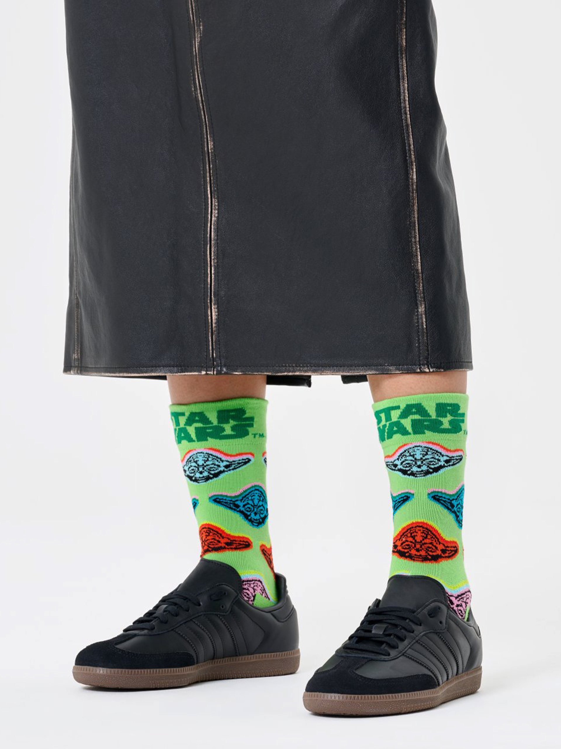 Happy Socks Socks Star Wars Yoda (light green)