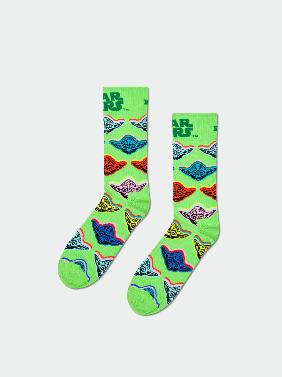 Happy Socks Socks Star Wars Yoda (light green)