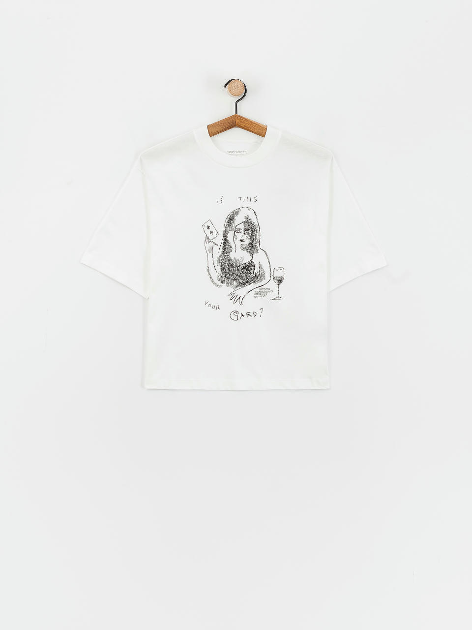 Carhartt WIP Pepe Card Wmn T-Shirt (white/black)