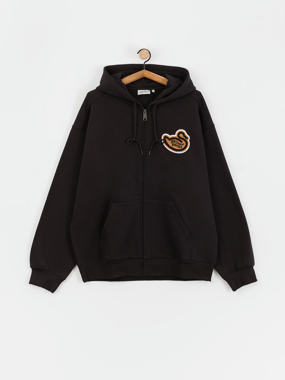 Carhartt WIP Brown Ducks ZHD Hoodie (black)