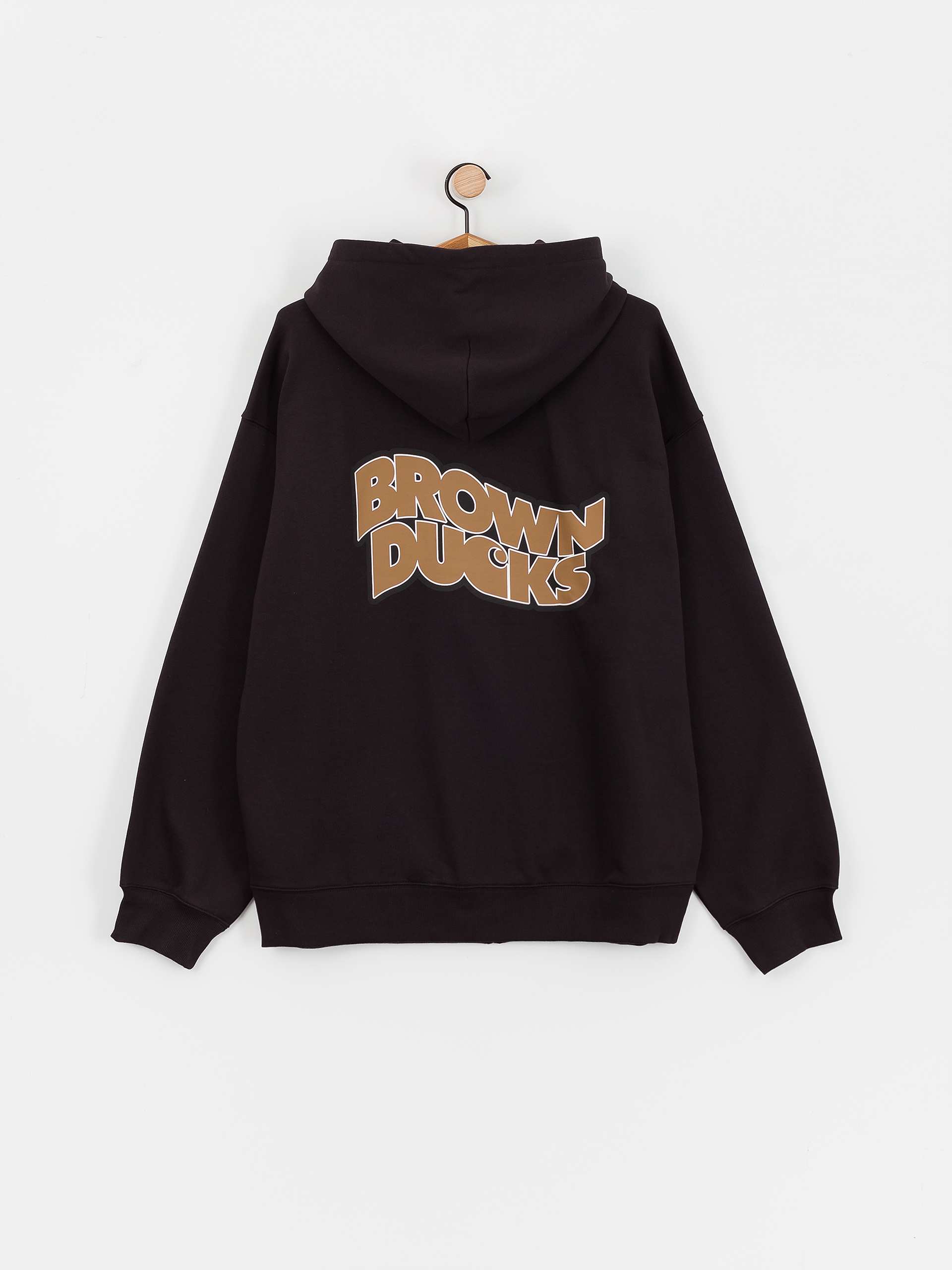Carhartt WIP Brown Ducks ZHD Hoodie (black)