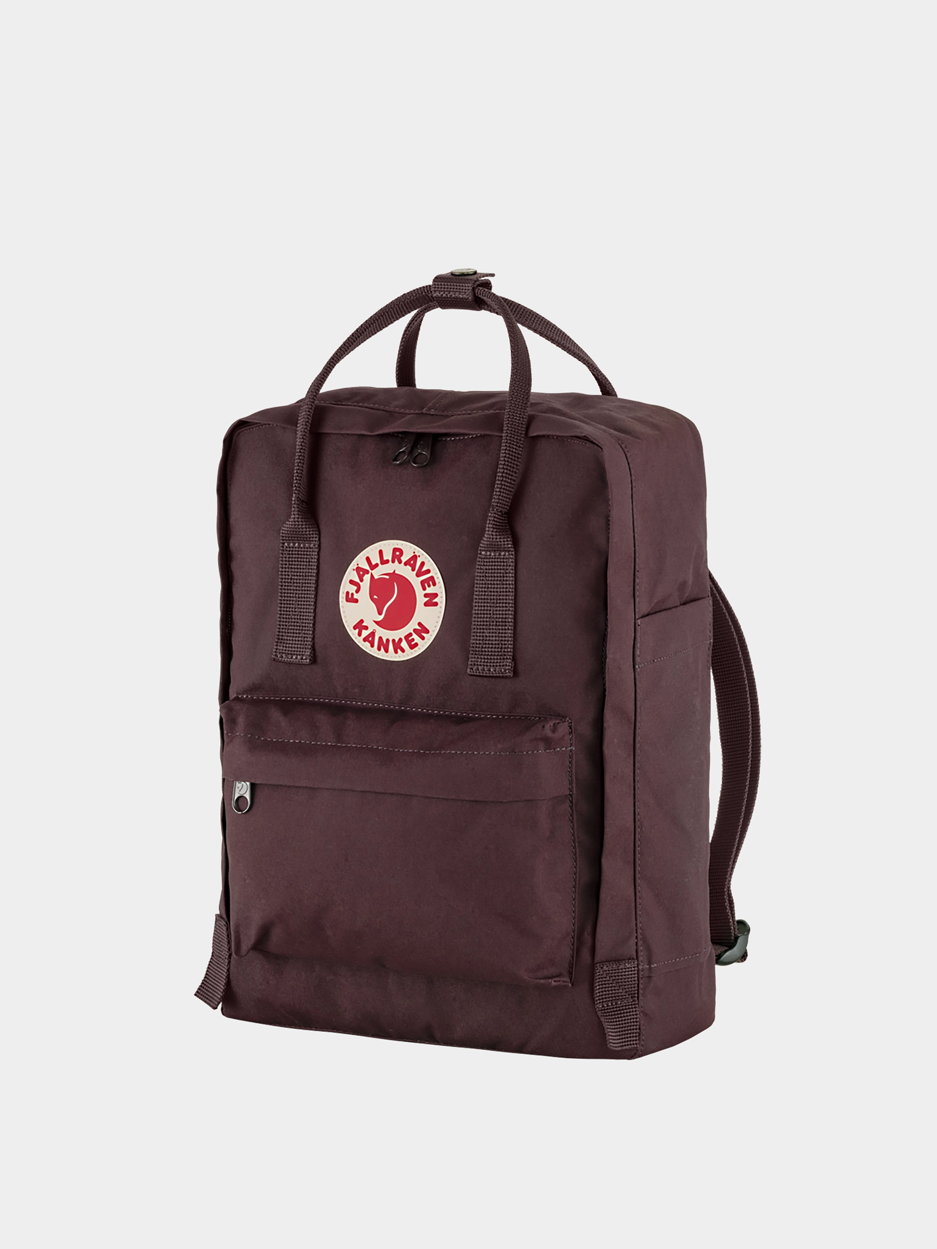 Fjallraven Backpack Kanken black blackberry