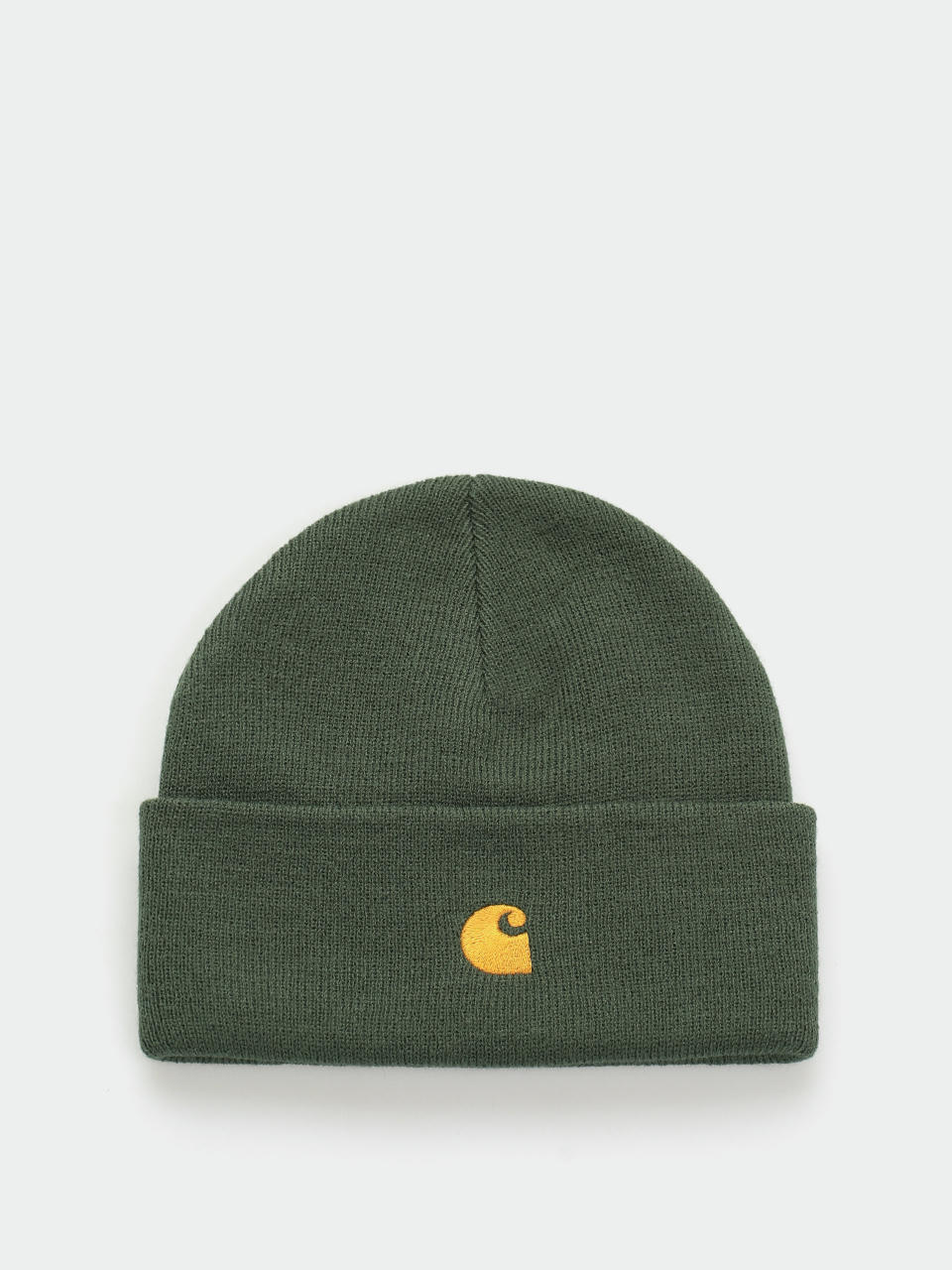 Carhartt WIP Beanie Chase (sycamore tree/gold)