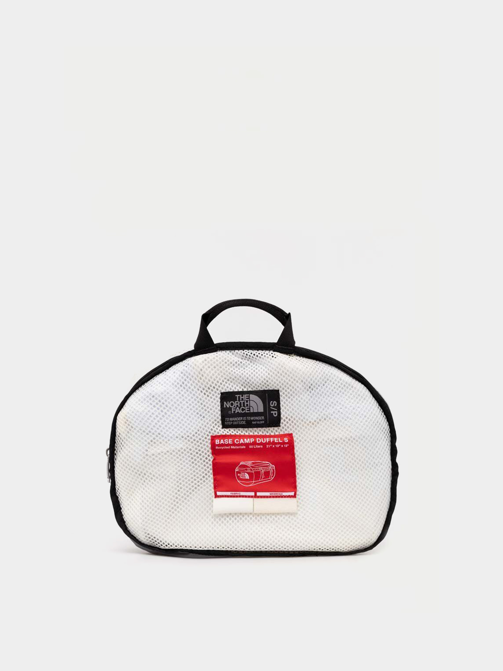 The North Face Tasche Base Camp Duffel S (white dune/tnf white)