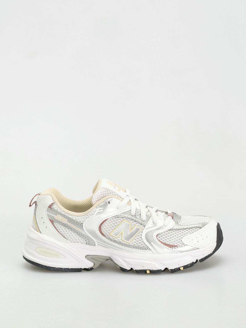 New Balance Shoes 530 JR (white silver beige)