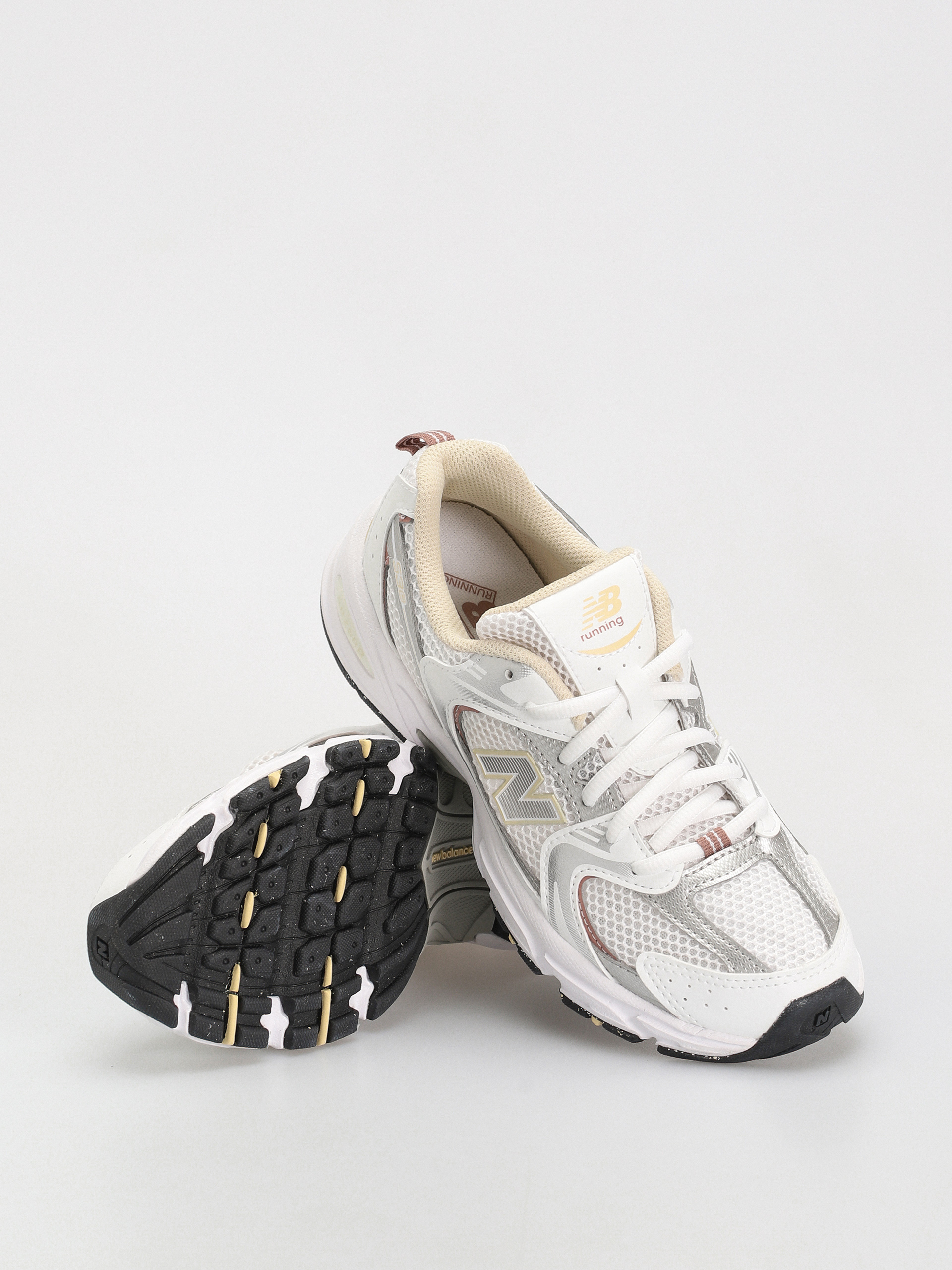 New Balance Schuhe 530 JR (white silver beige)