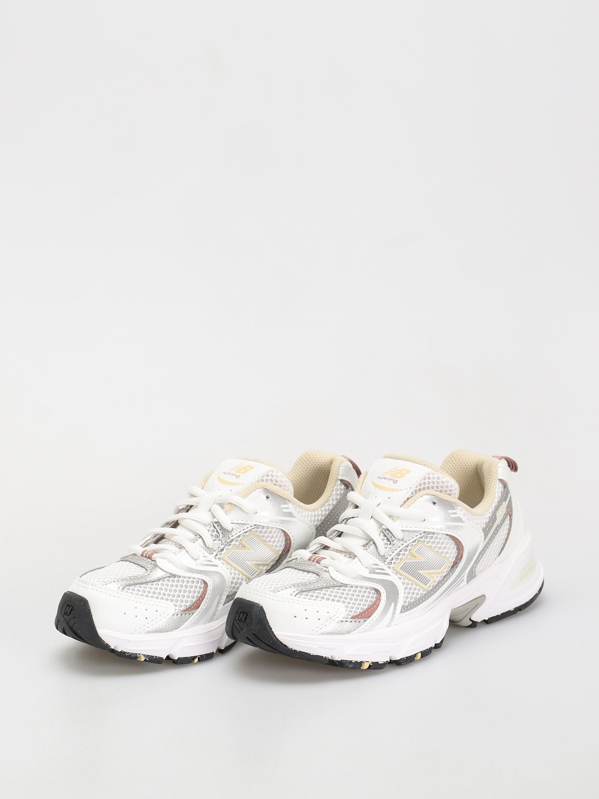 New Balance Shoes 530 JR (white silver beige)