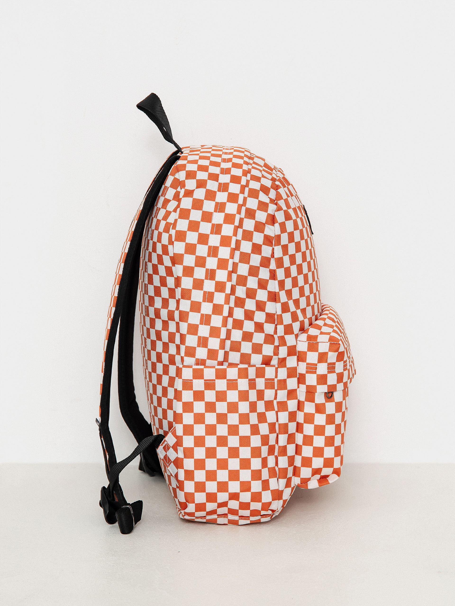 Vans Old Skool Check Backpack (carnelian)